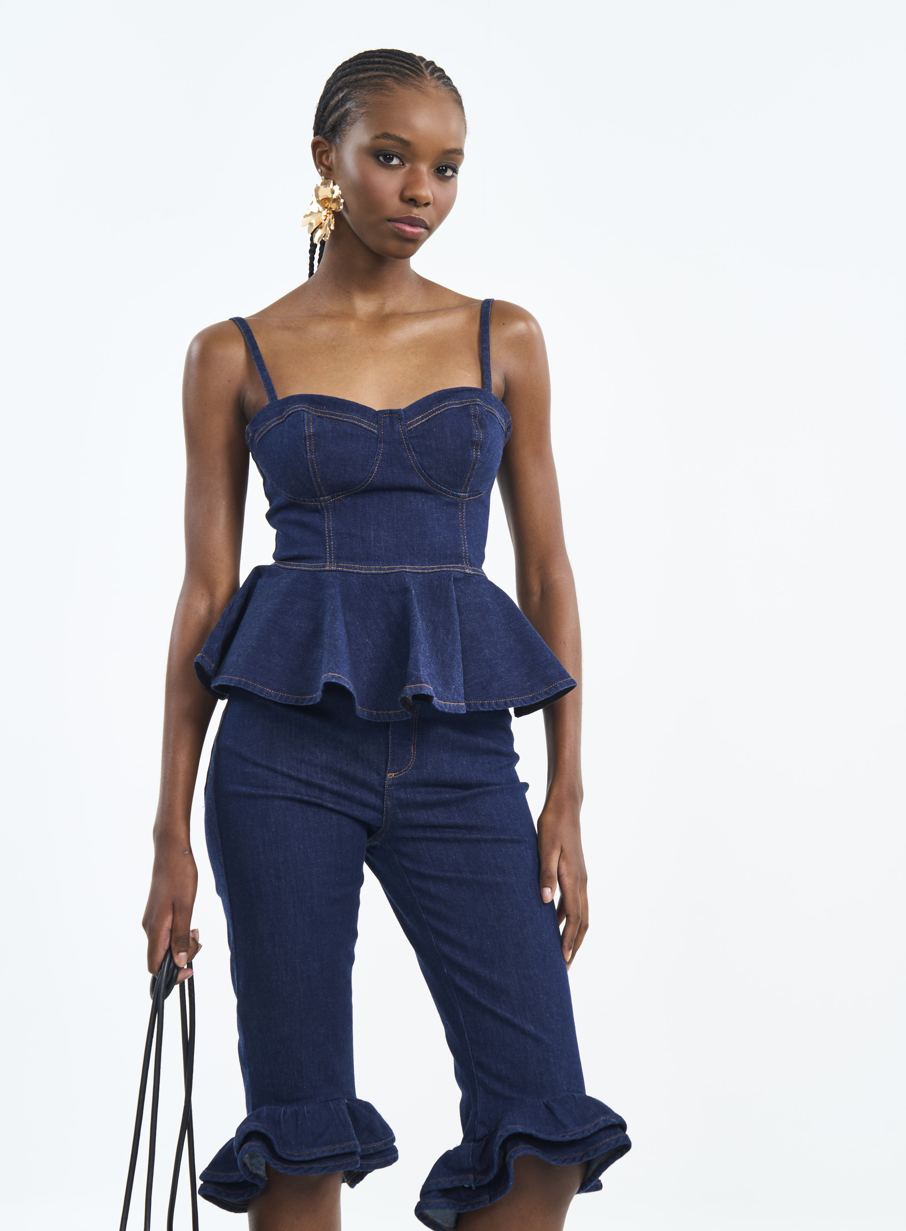TOP JEANS M INDIGO