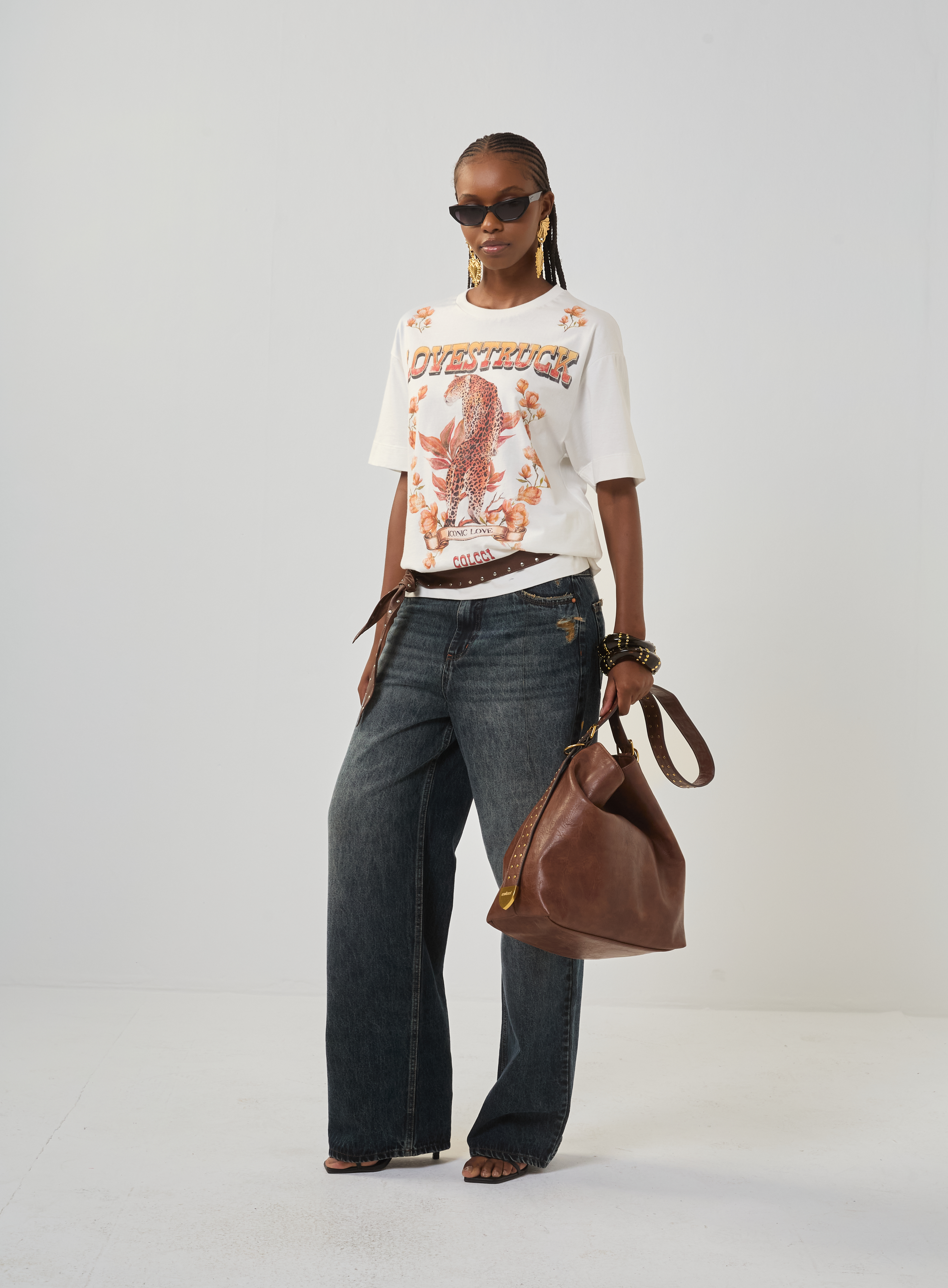 CALÇA JEANS BRUNA LOW 42 INDIGO