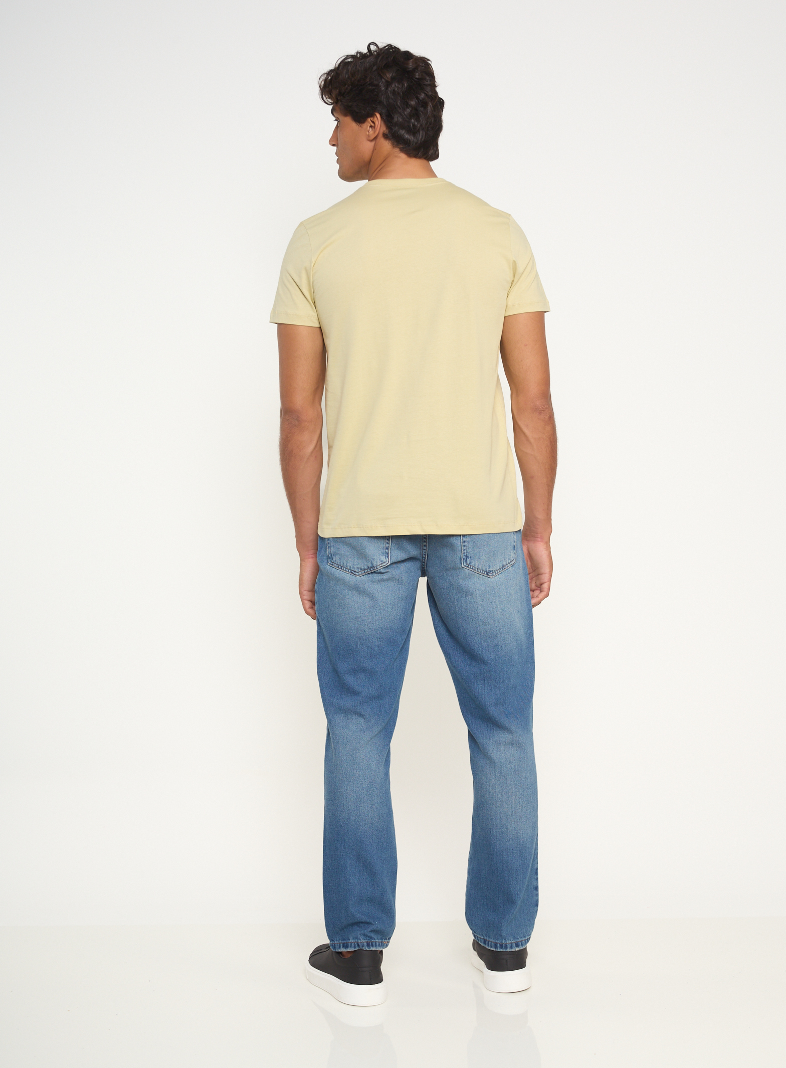 CALÇA JEANS RETA 38 INDIGO