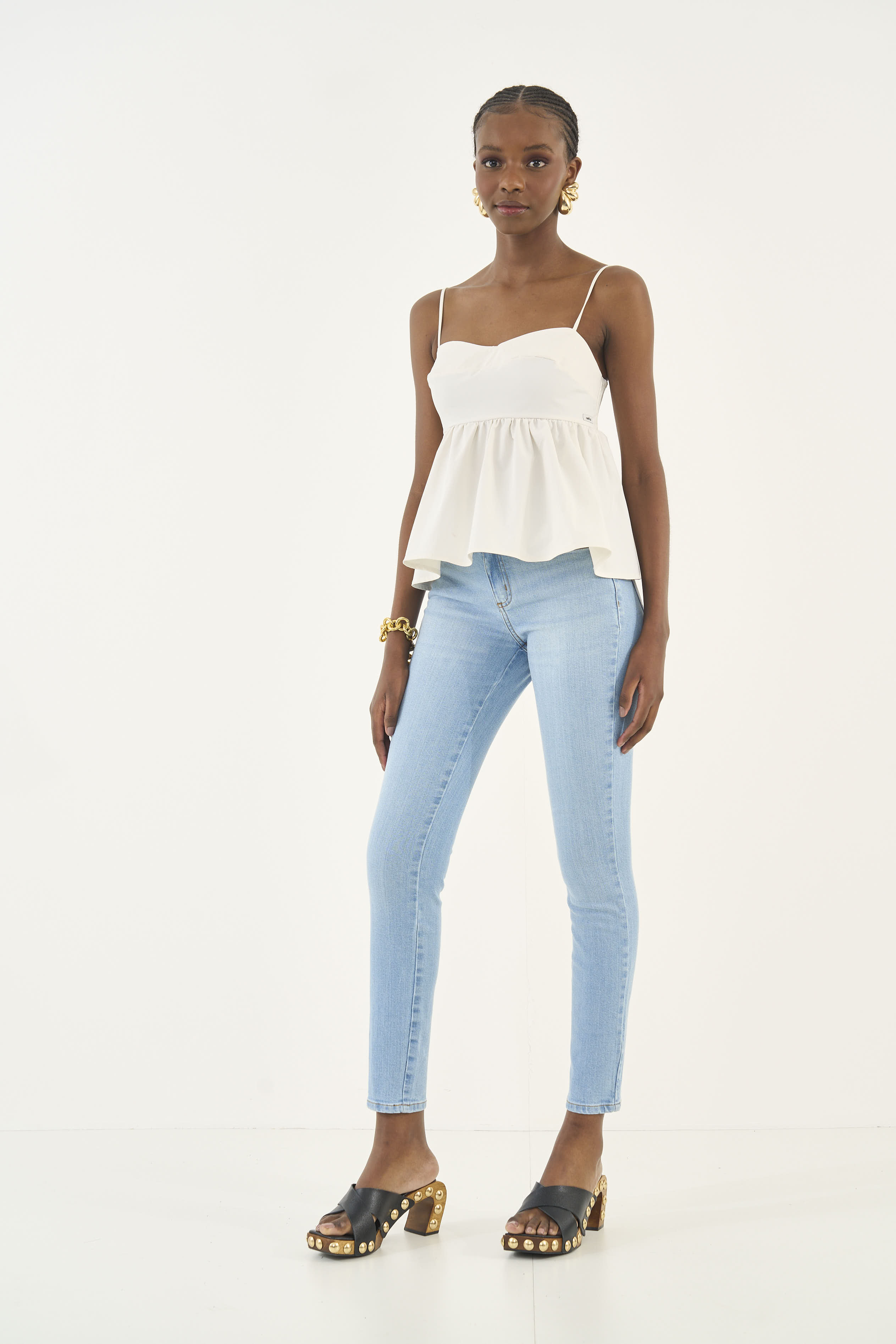 CALÇA JEANS BIA 36 INDIGO