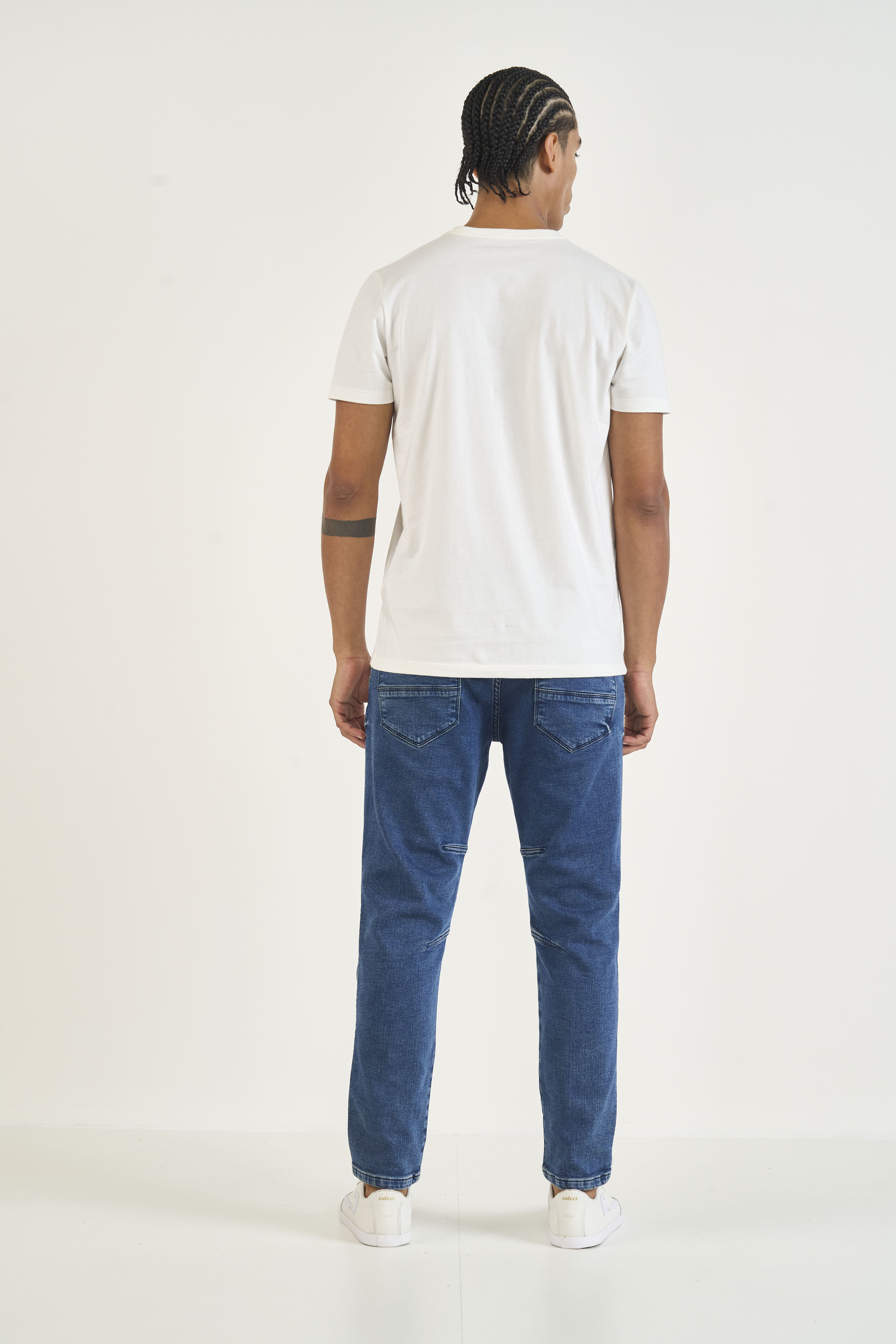 CALÇA JEANS NEW CHINO 42 INDIGO