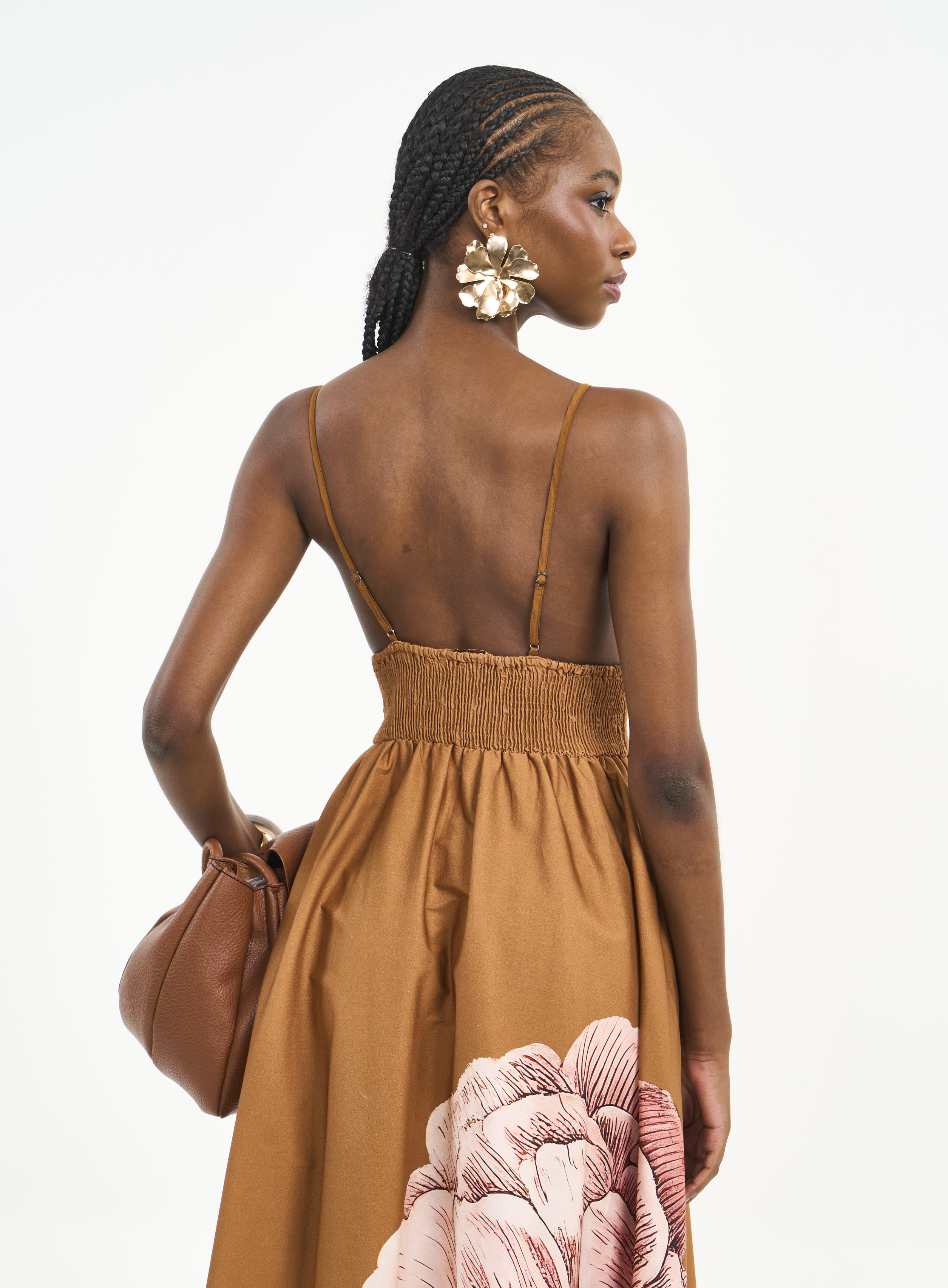 VESTIDO ESTAMPADO M PAR.DES FLEU.II
