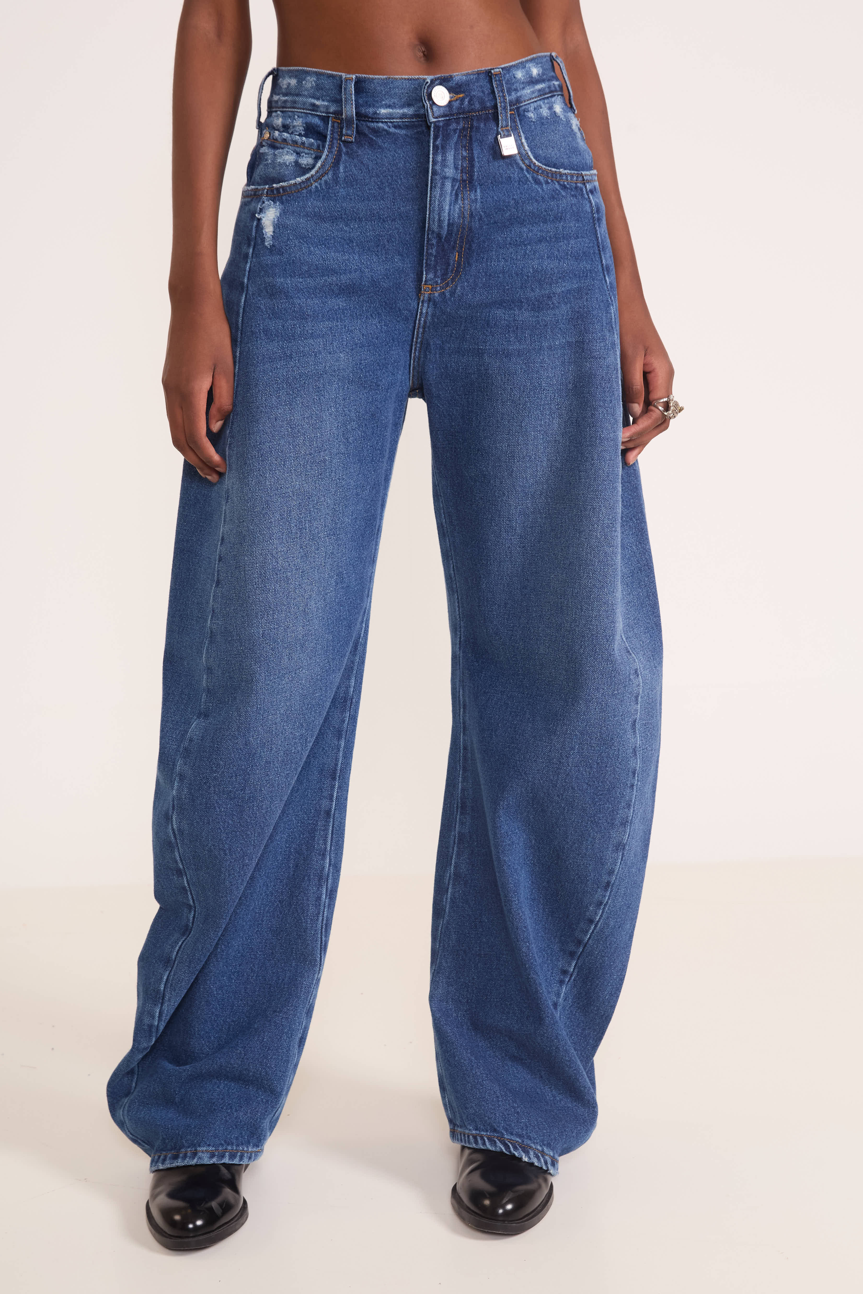 CALÇA JEANS BARCELONA 38 INDIGO