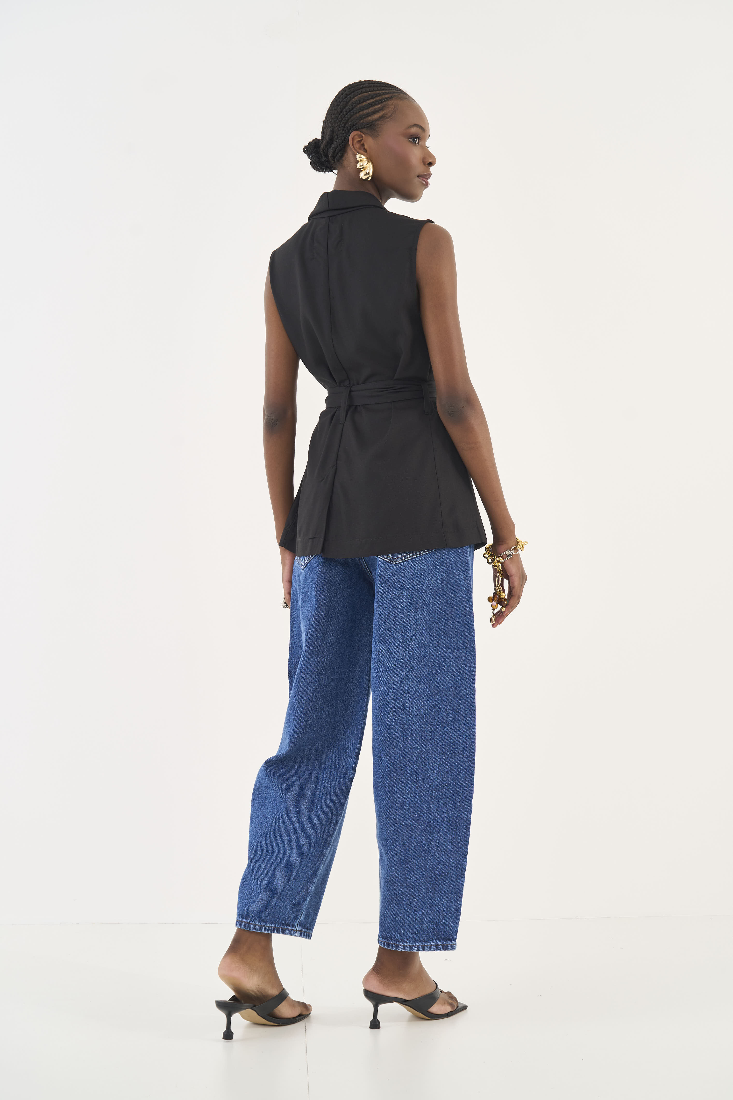 CALÇA JEANS JOANA 42 INDIGO