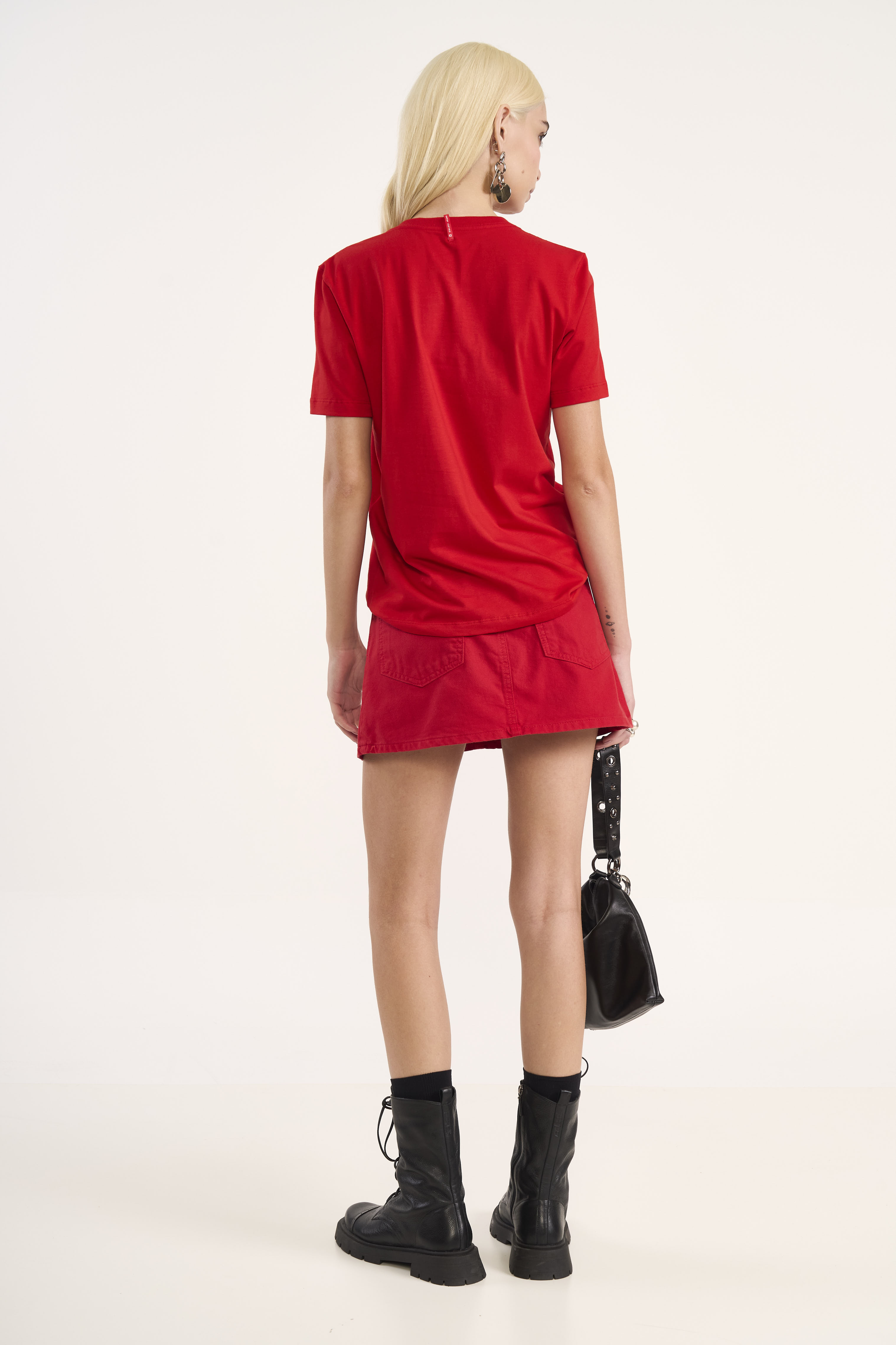 CAMISETA COLCCI JEANS M VERMELHO SPARKL