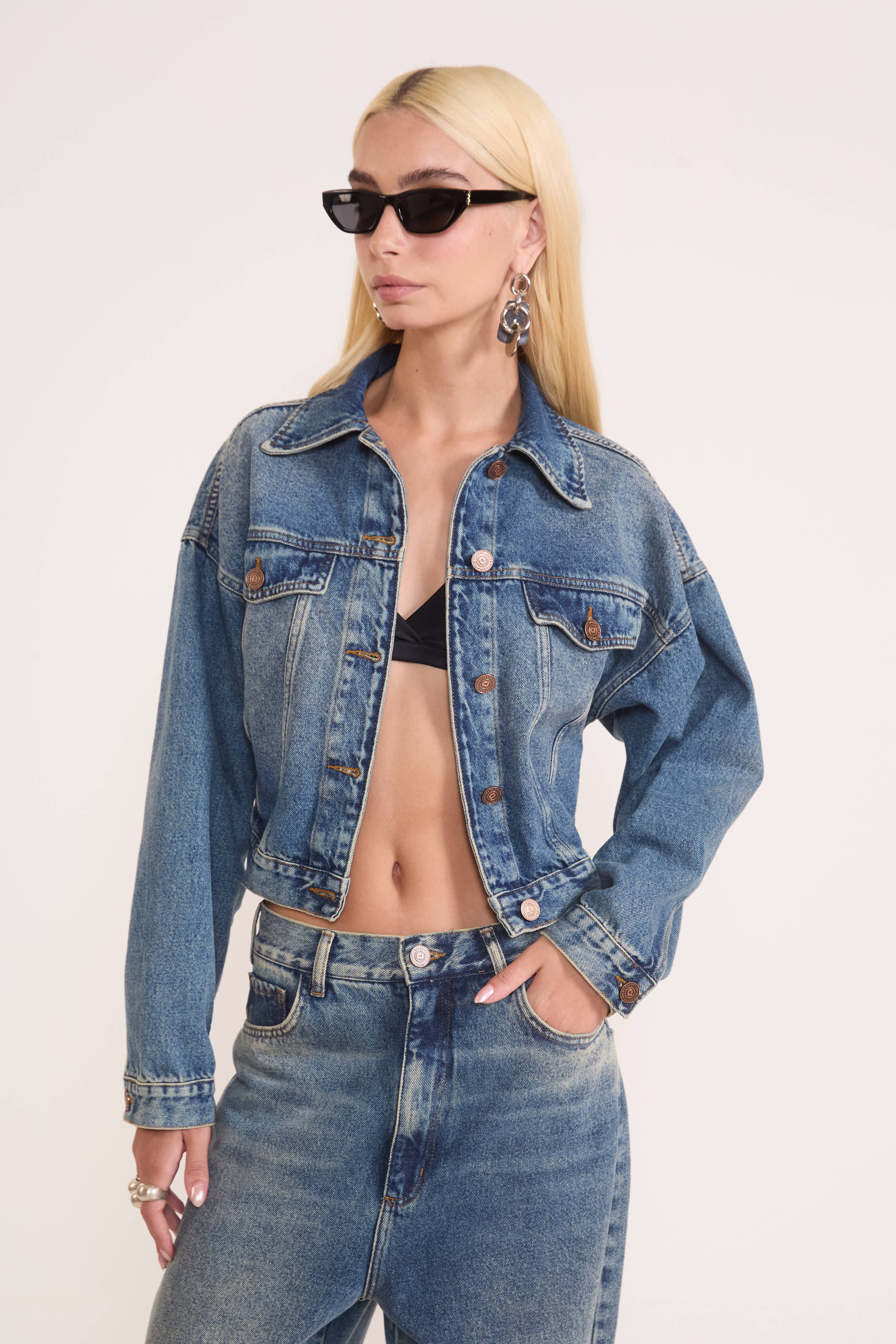 JAQUETA JEANS G INDIGO