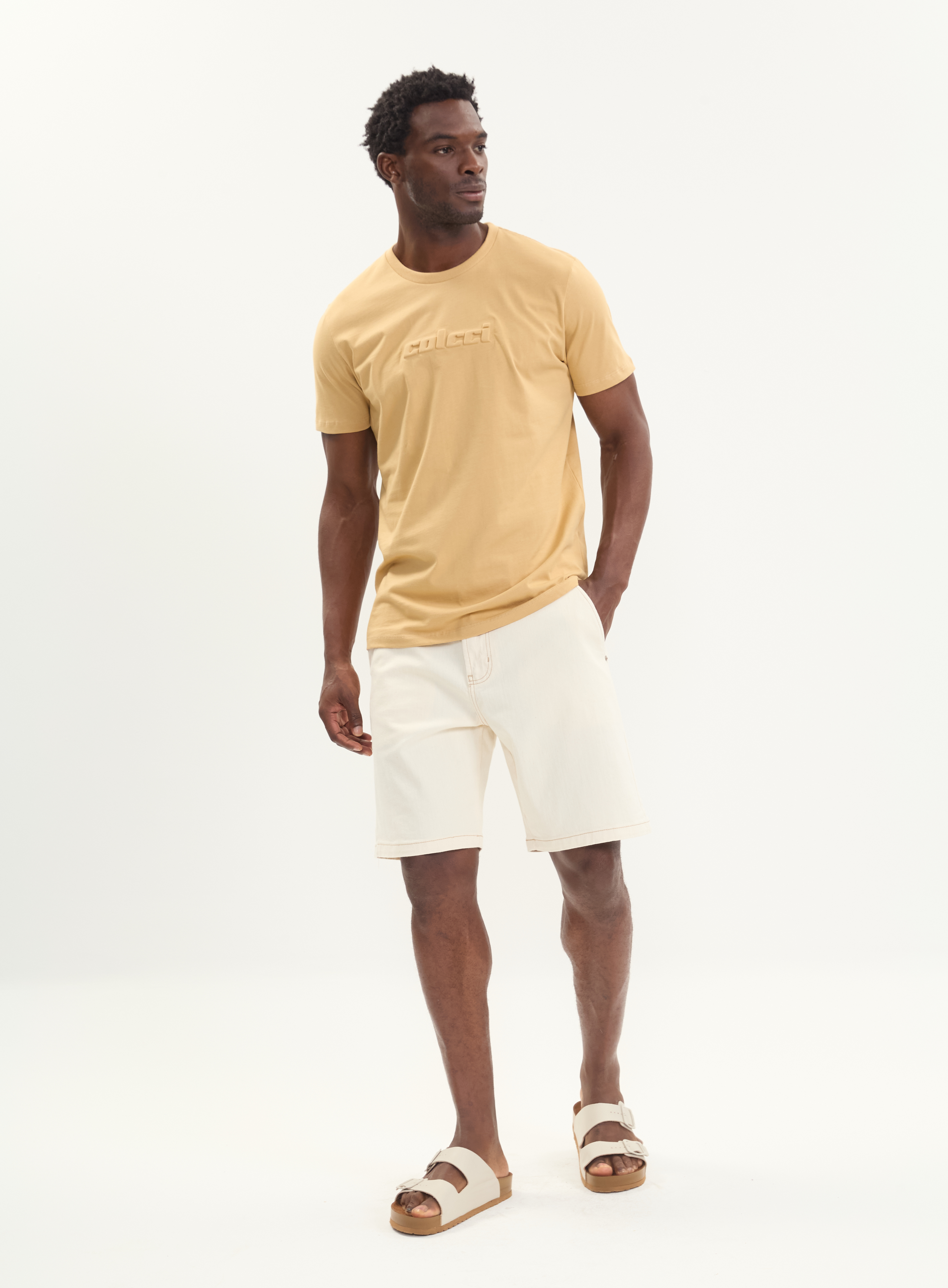 CAMISETA COLCCI G BEGE FLAVO