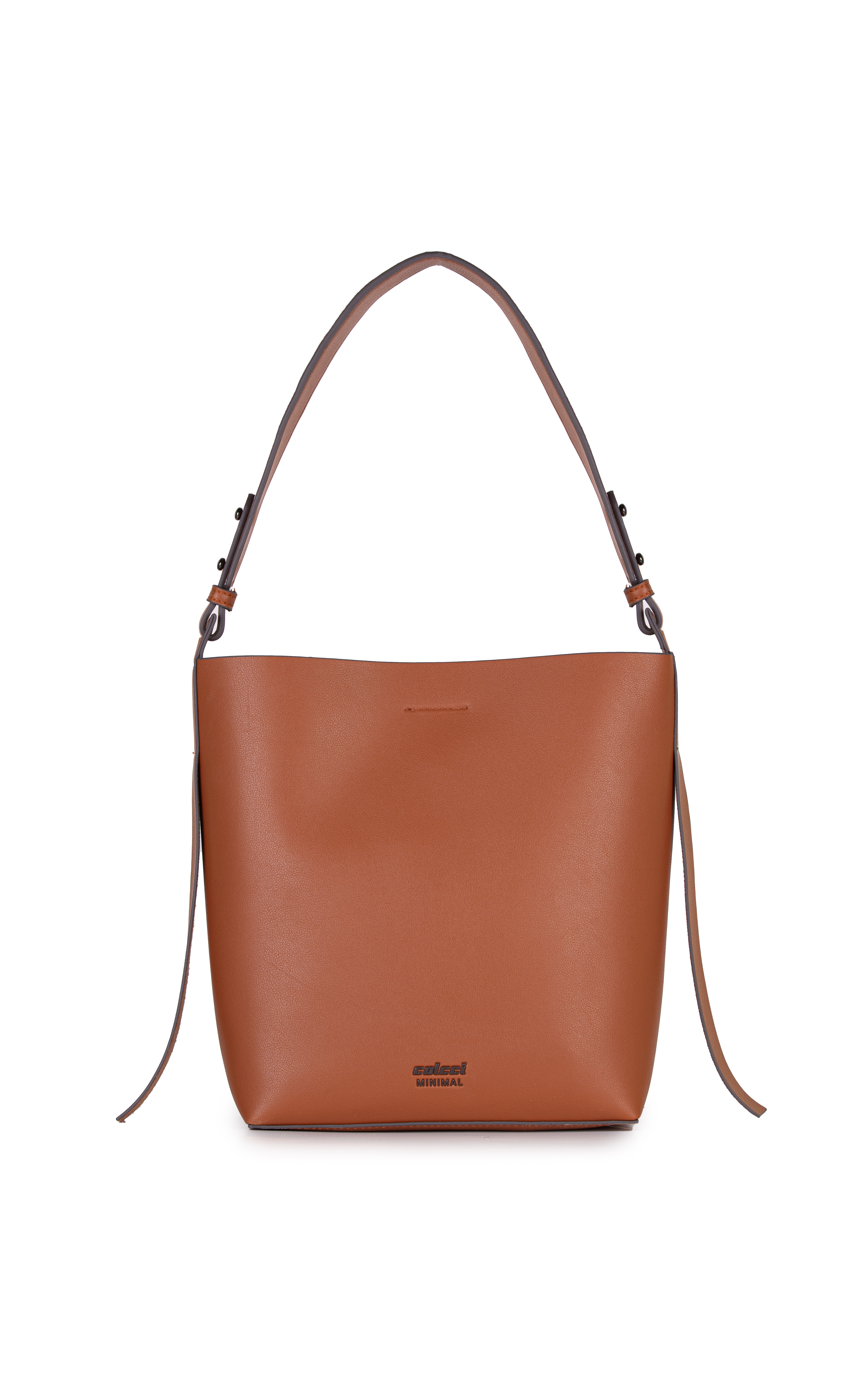 BOLSA COLCCI FEM BUCKET MINIMAL U BEGE FLAVO