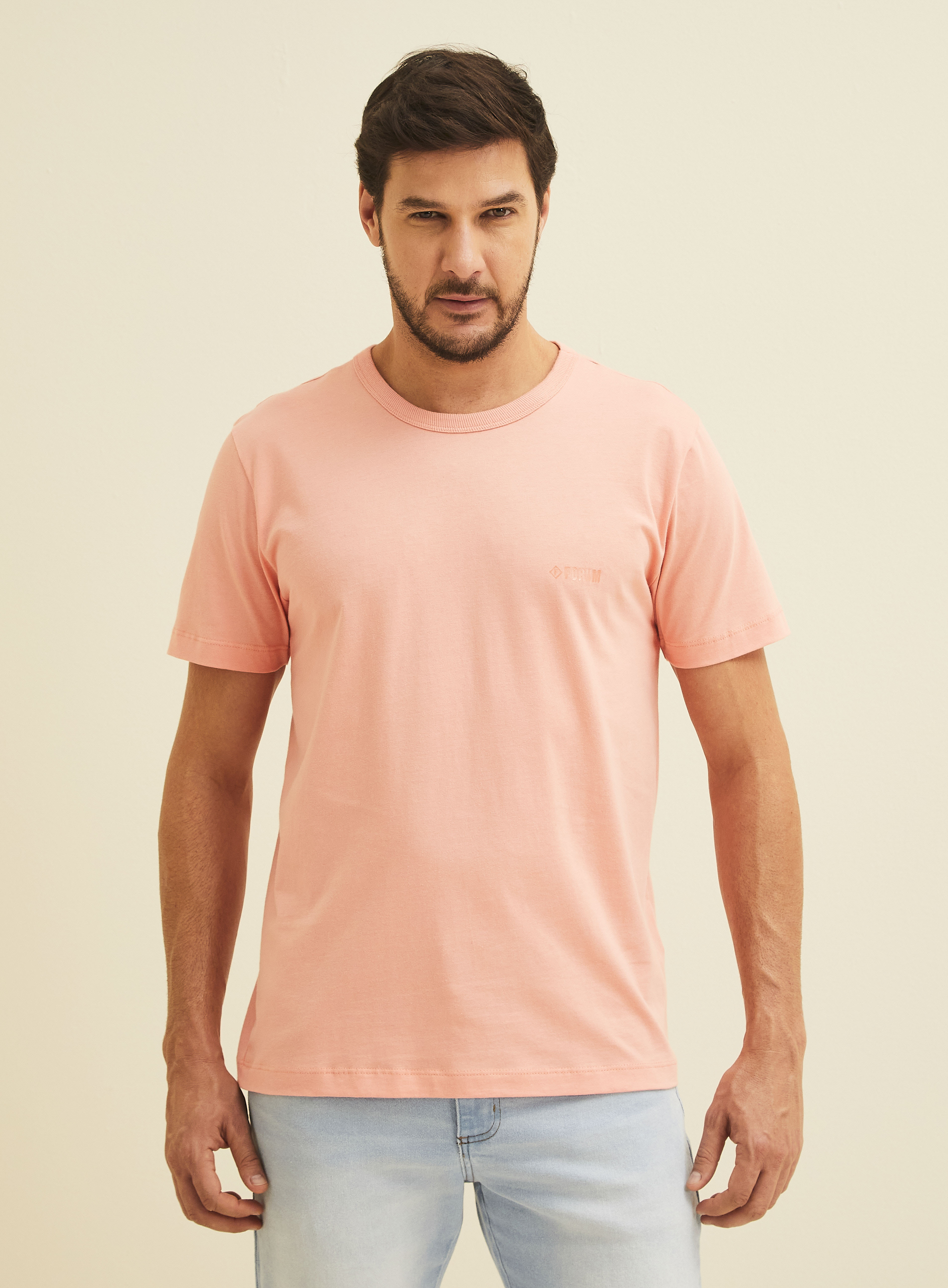 CAMISETA FORUM M ROSA CANDY PEACH