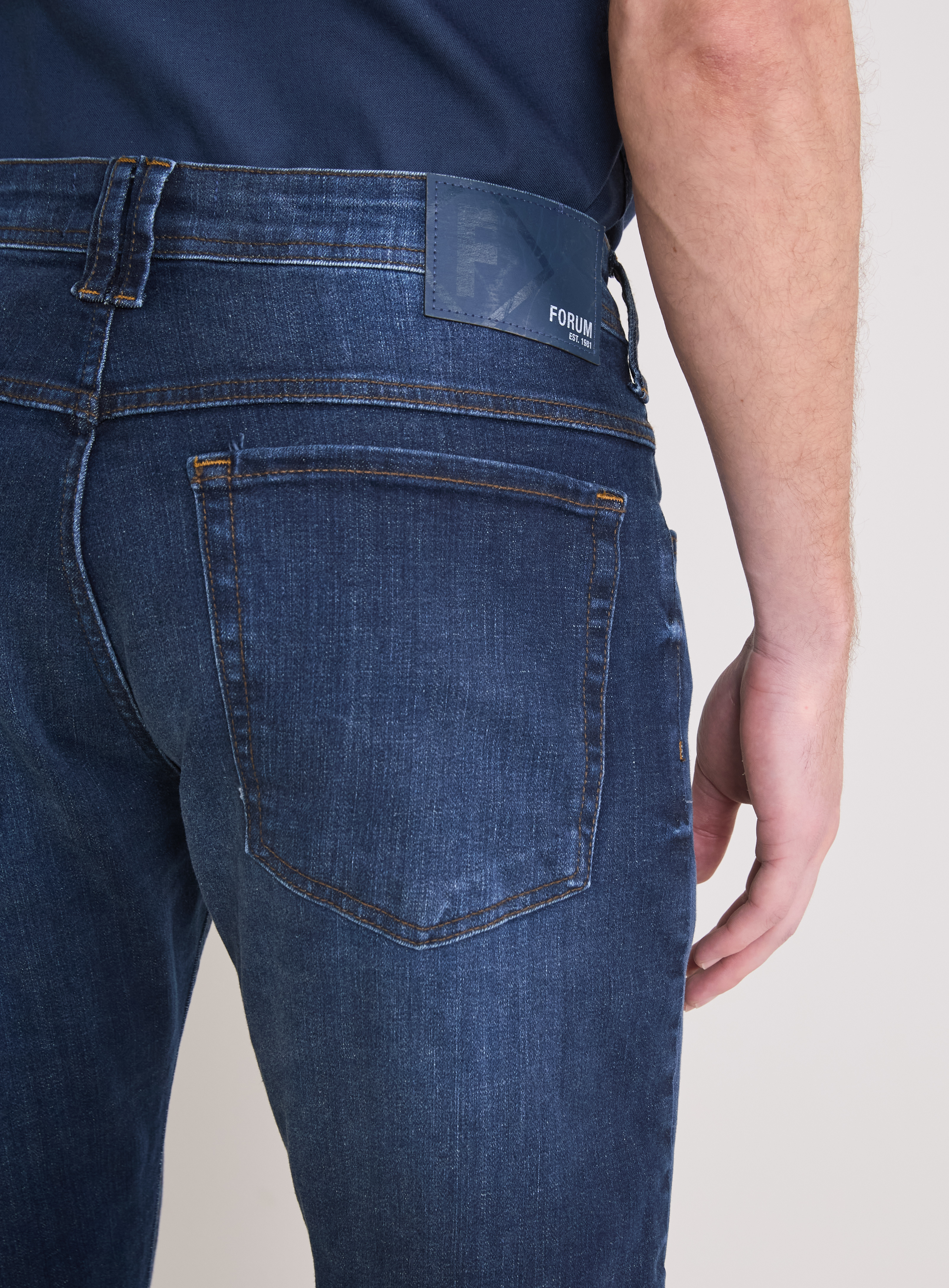 CALÇA JEANS PAUL SLIM 42 INDIGO