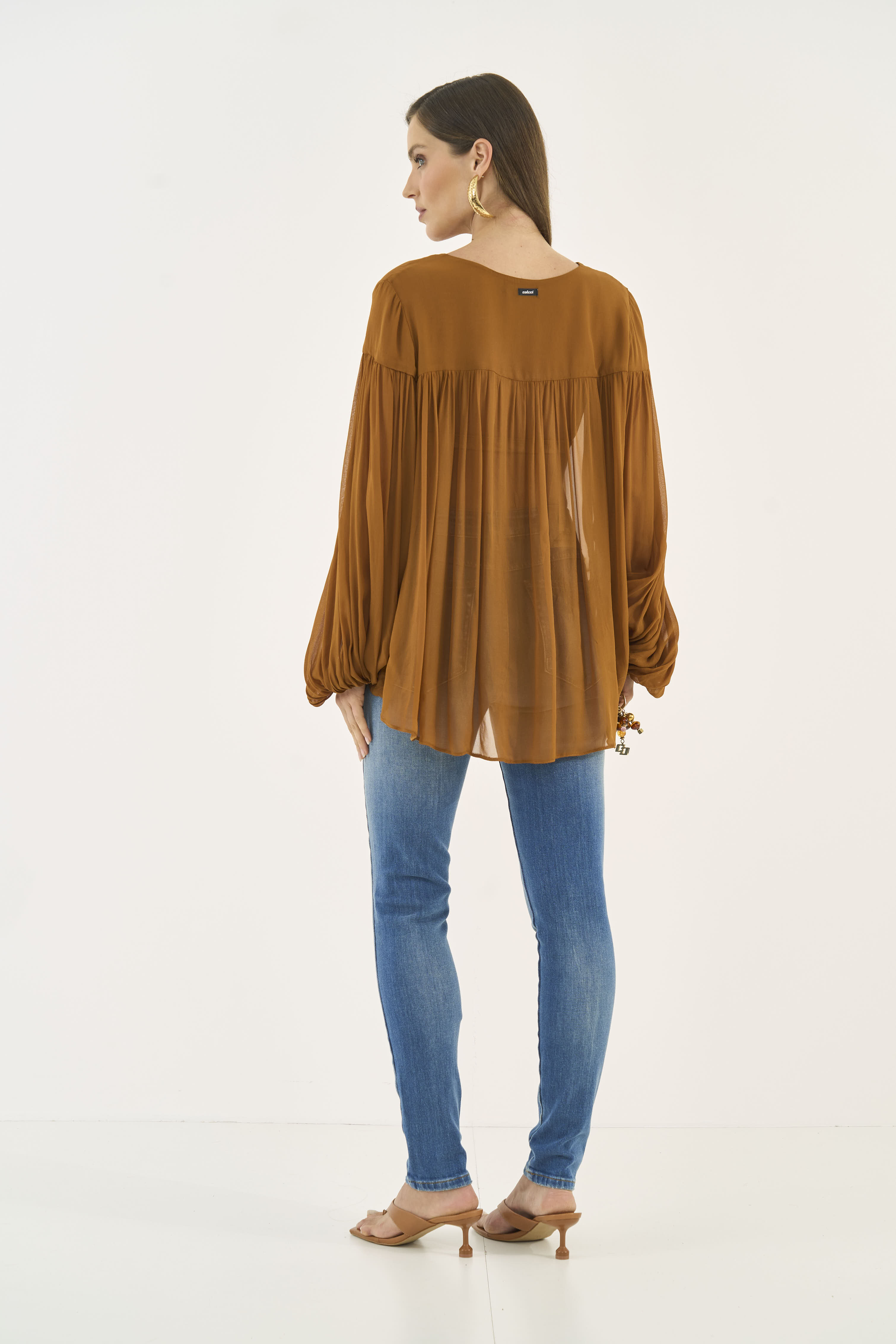 CALÇA JEANS BRUNA STRETCH 36 INDIGO