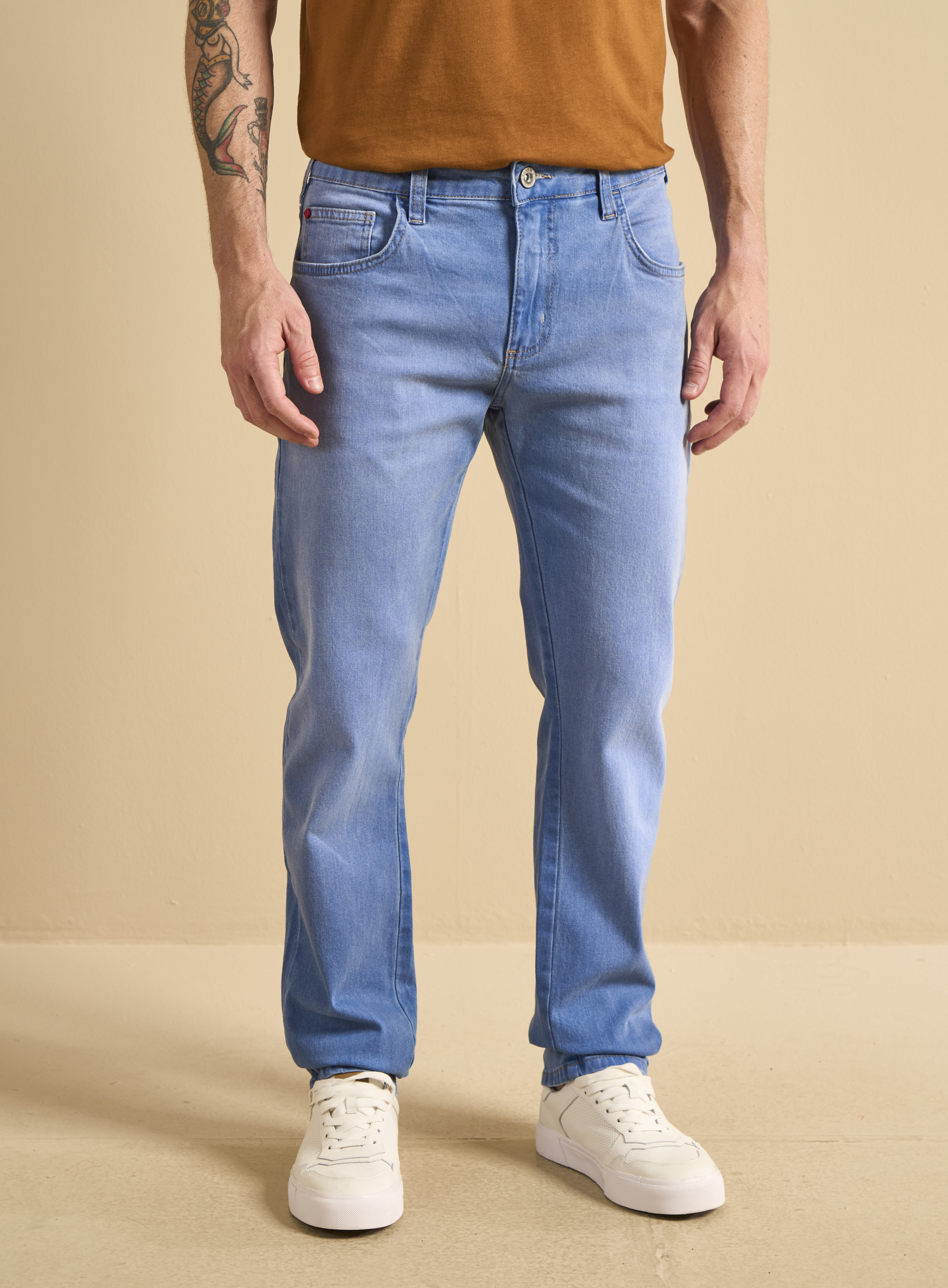 CALÇA JEANS PAUL SLIM 38 INDIGO
