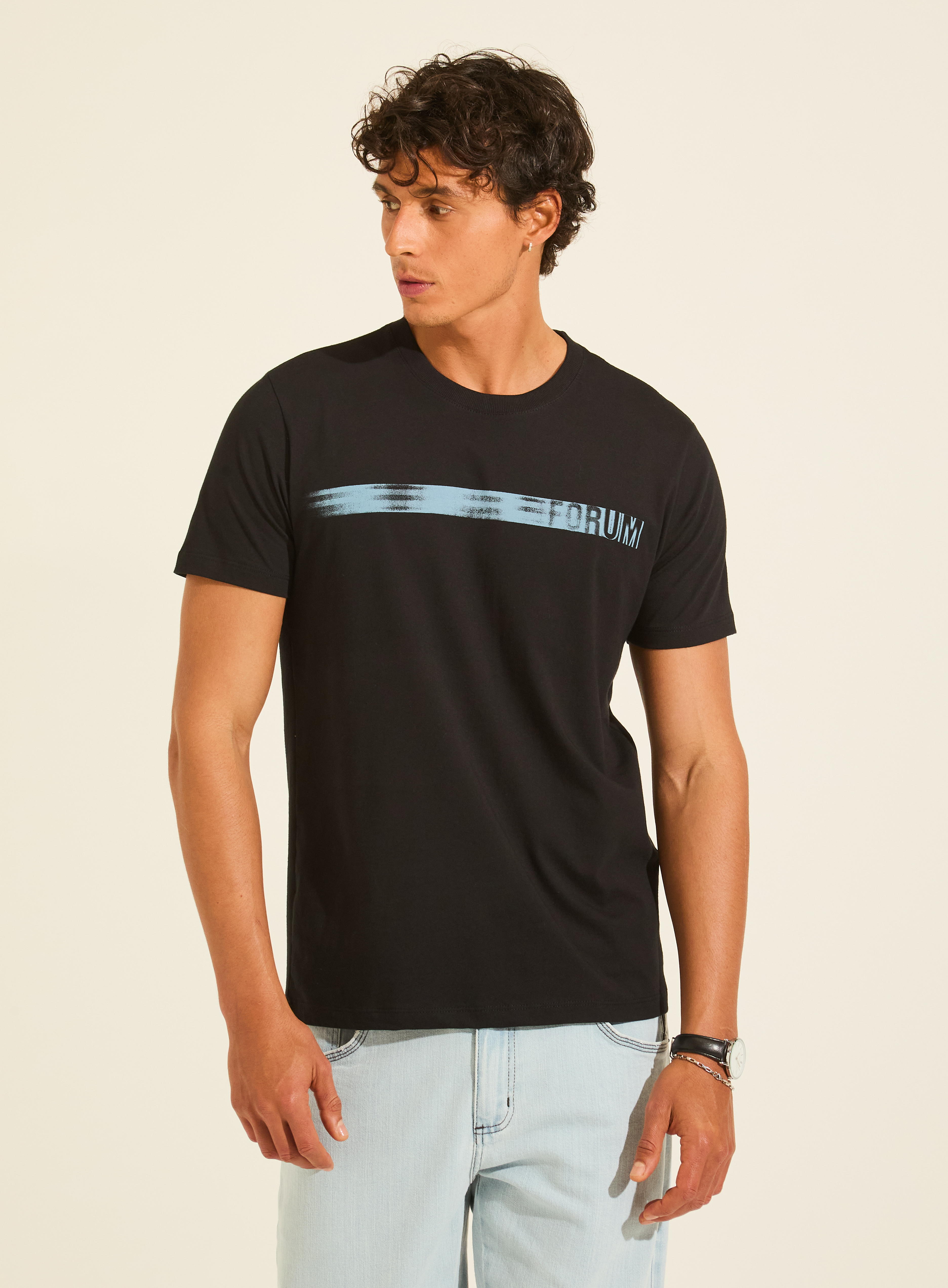 CAMISETA FORUM GG PRETO