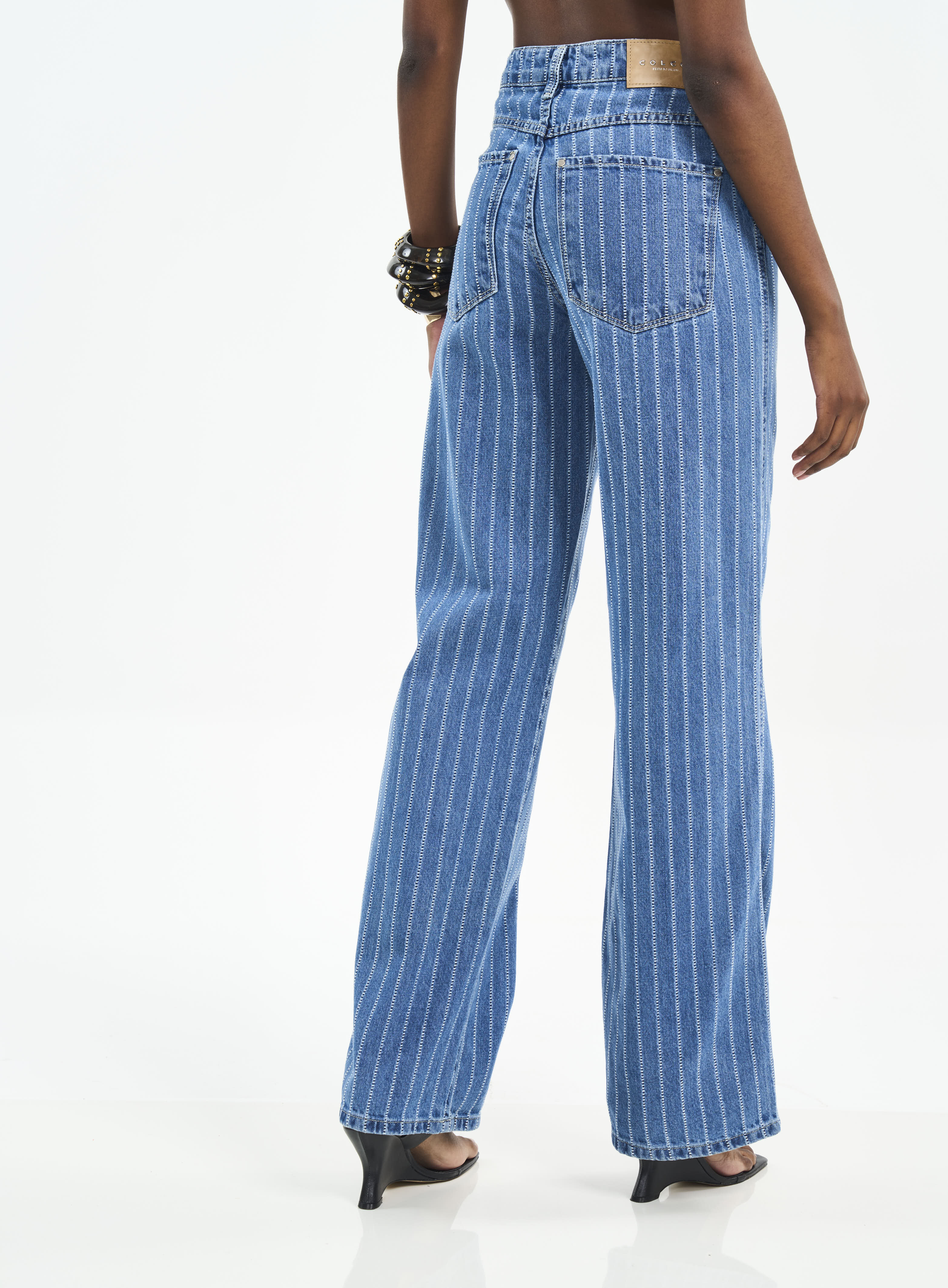 CALÇA JEANS JULIETTE LISTRADA 36 LISTRADO