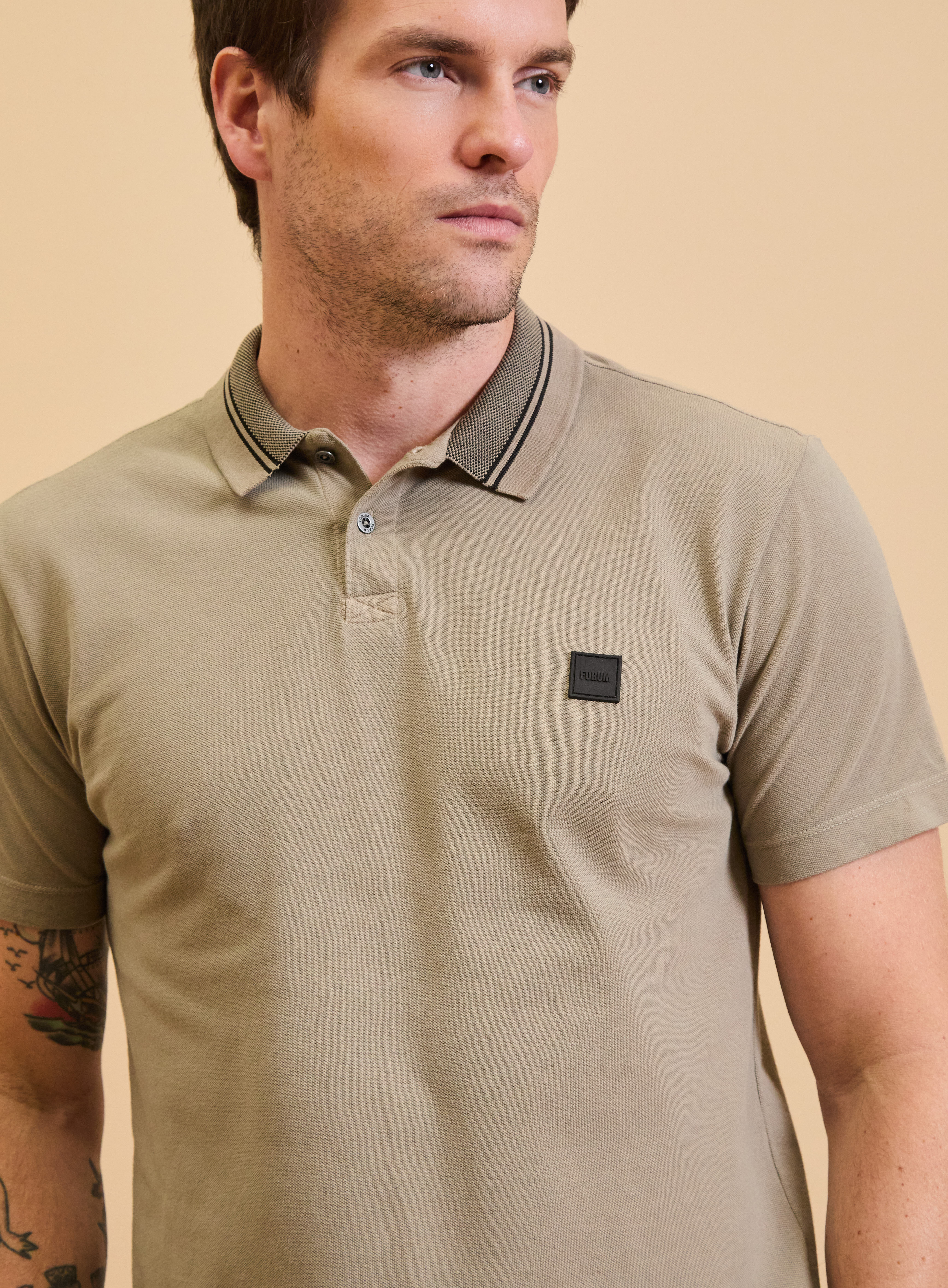 POLO FORUM M BEGE TERRE