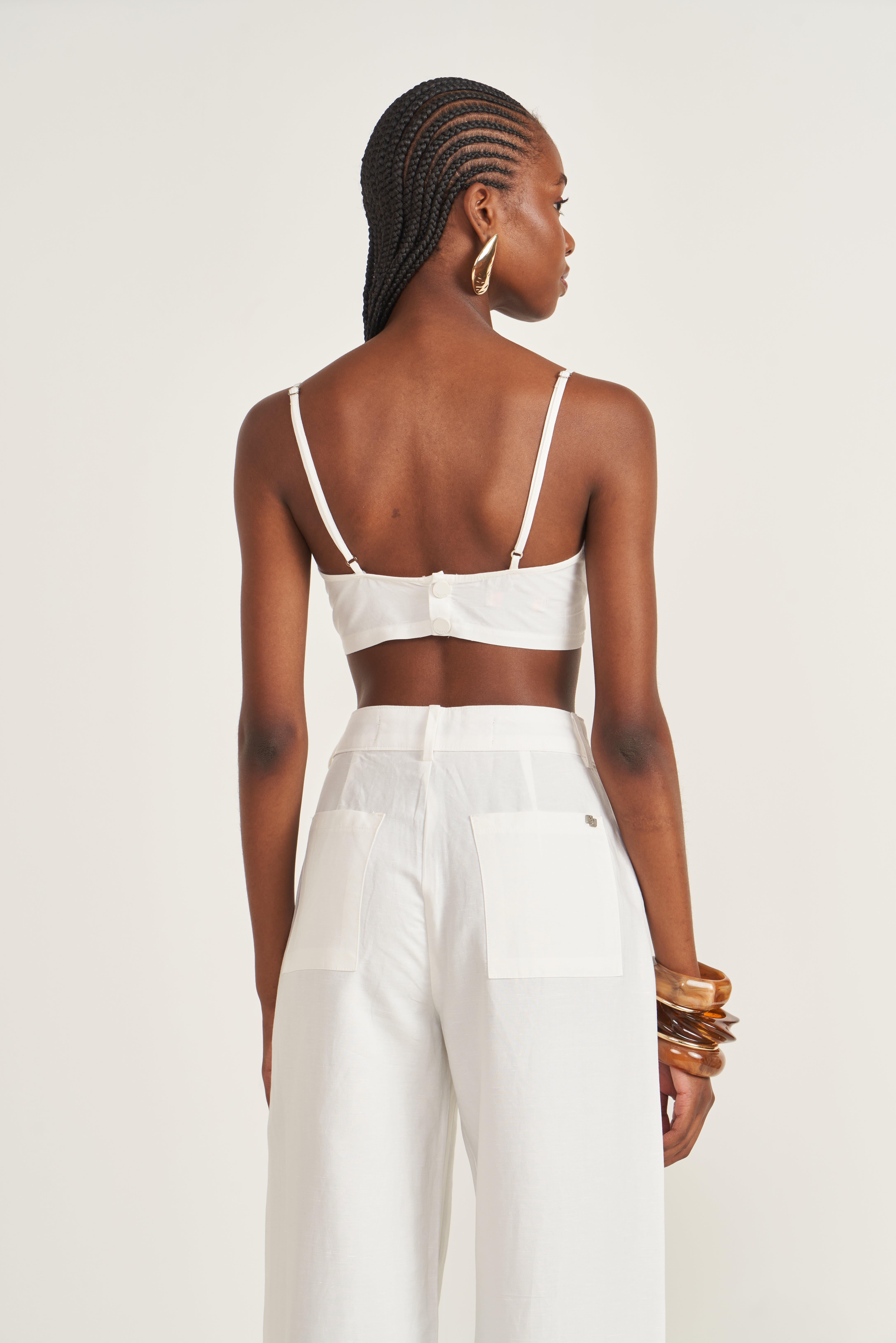 BLUSA LINHO M OFF SHELL