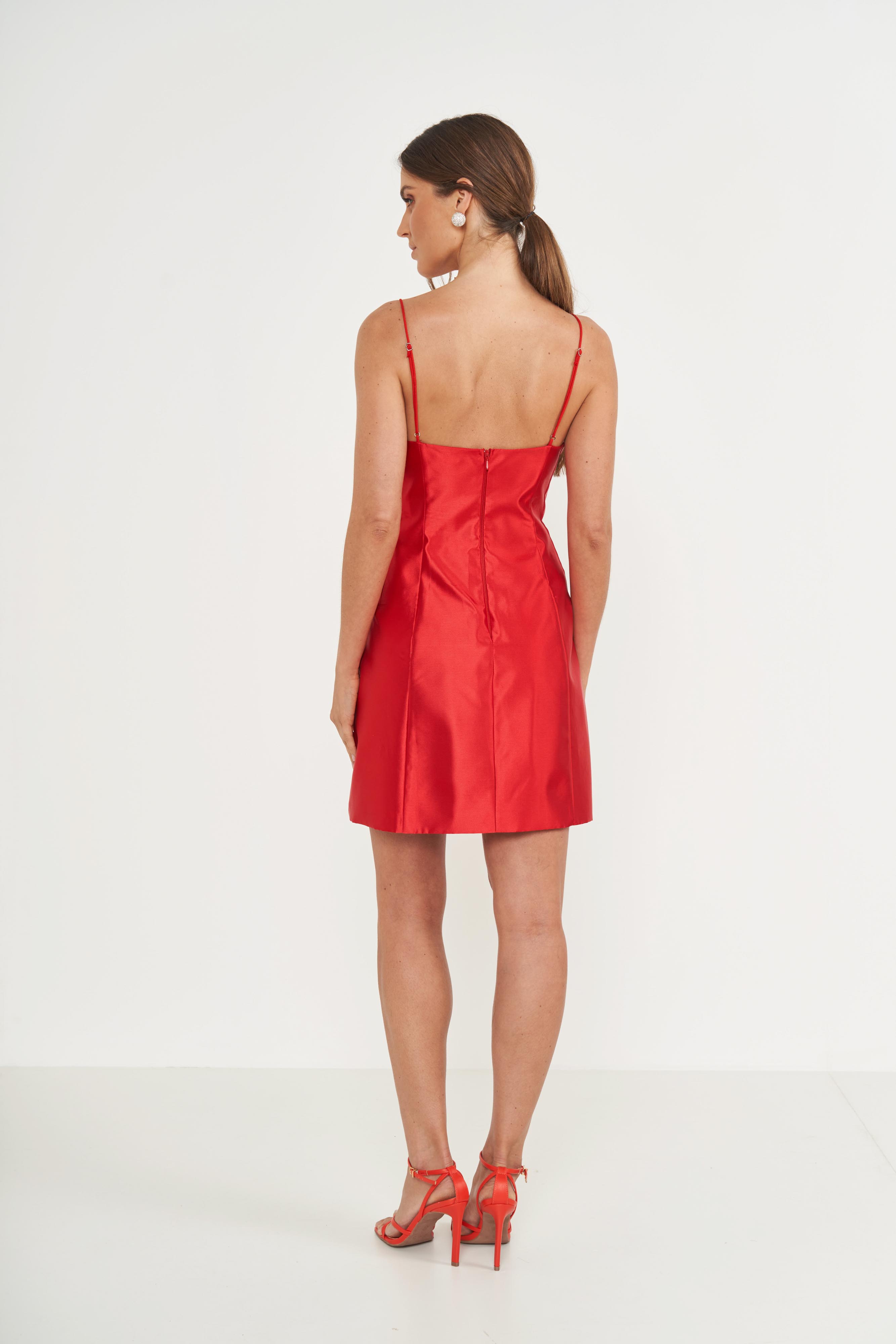 VESTIDO COLCCI G VERMELHO IFE