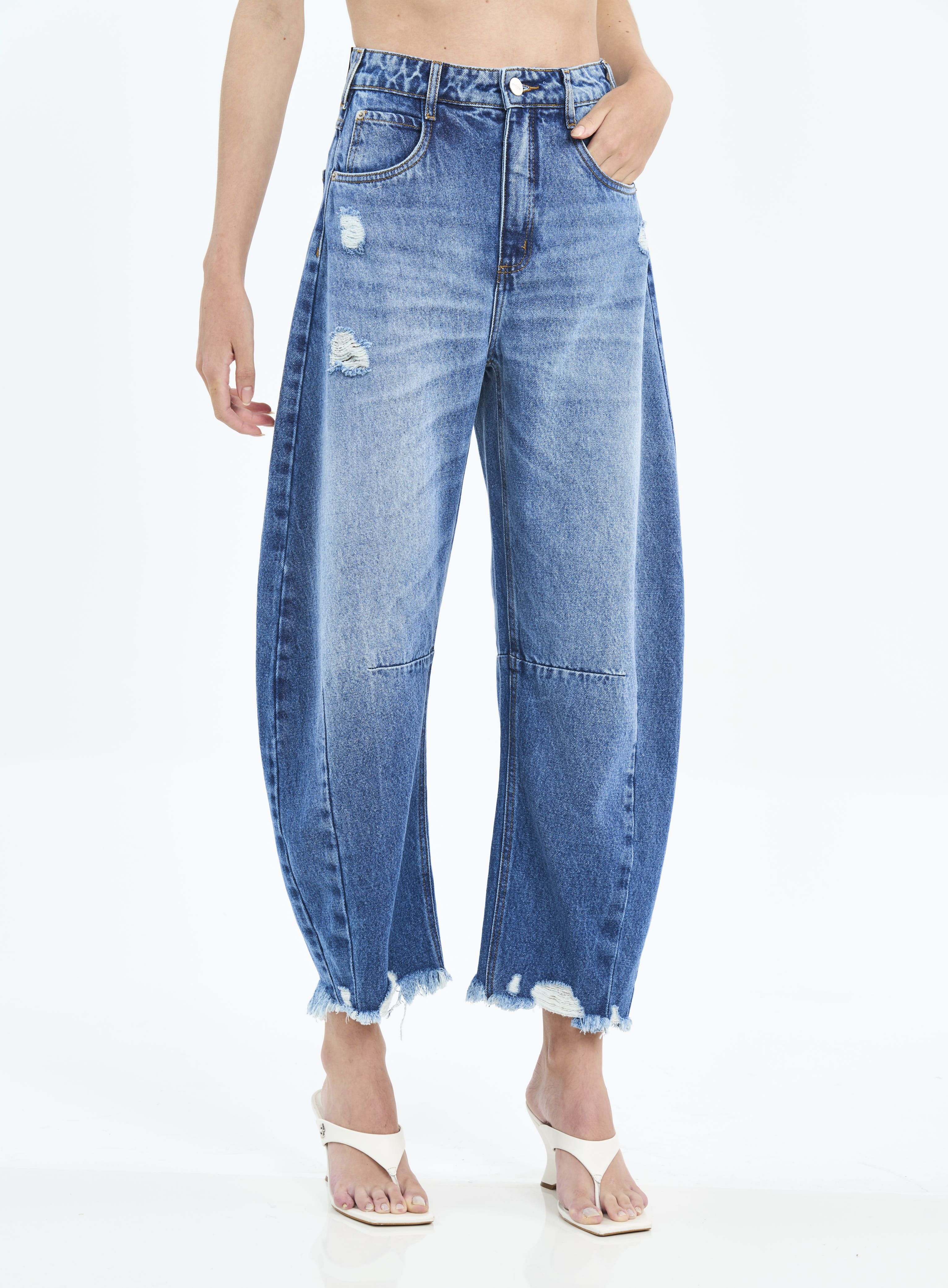 CALÇA JEANS JOANA BARRIL 34 INDIGO