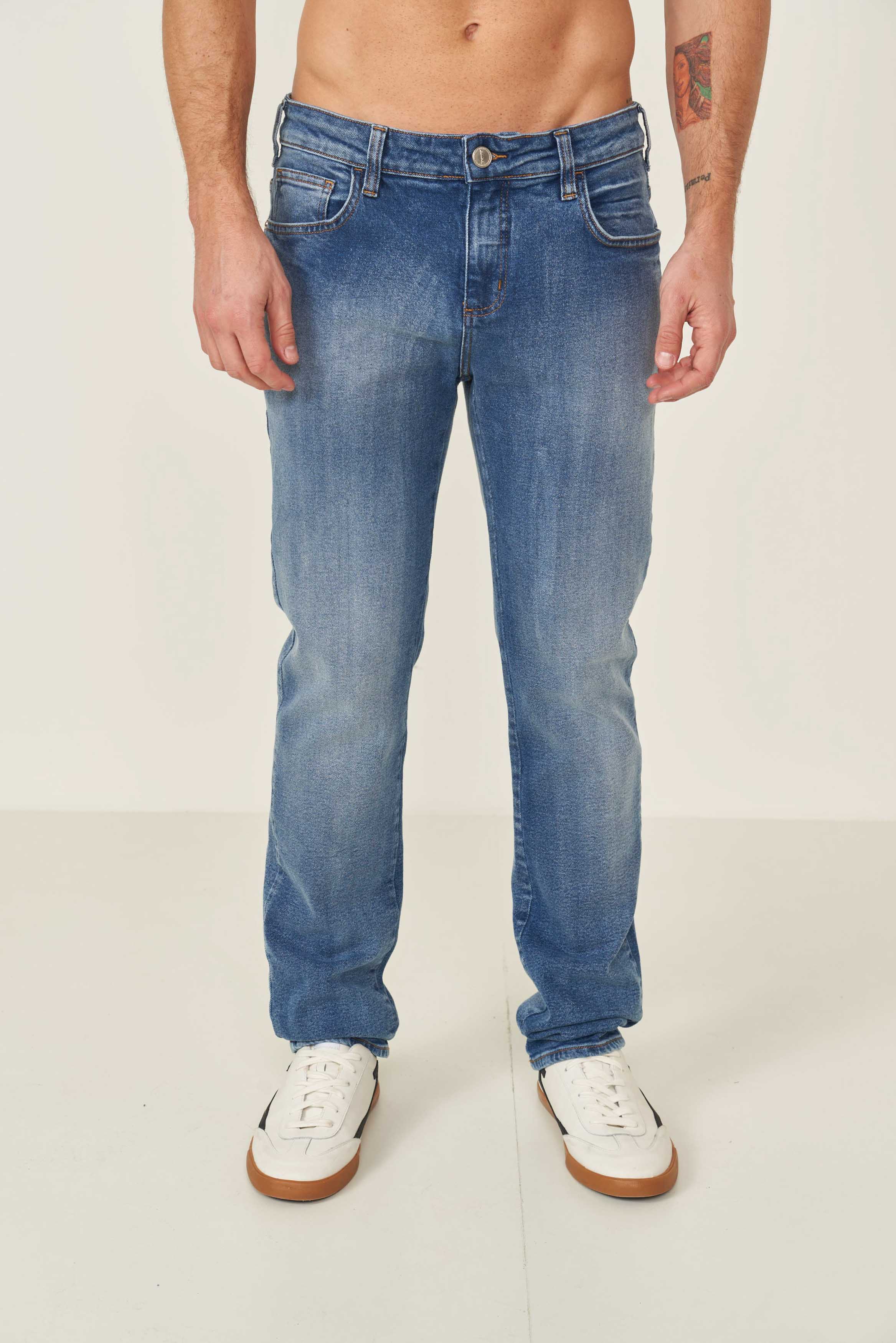 CALÇA JEANS ALEX 46 INDIGO