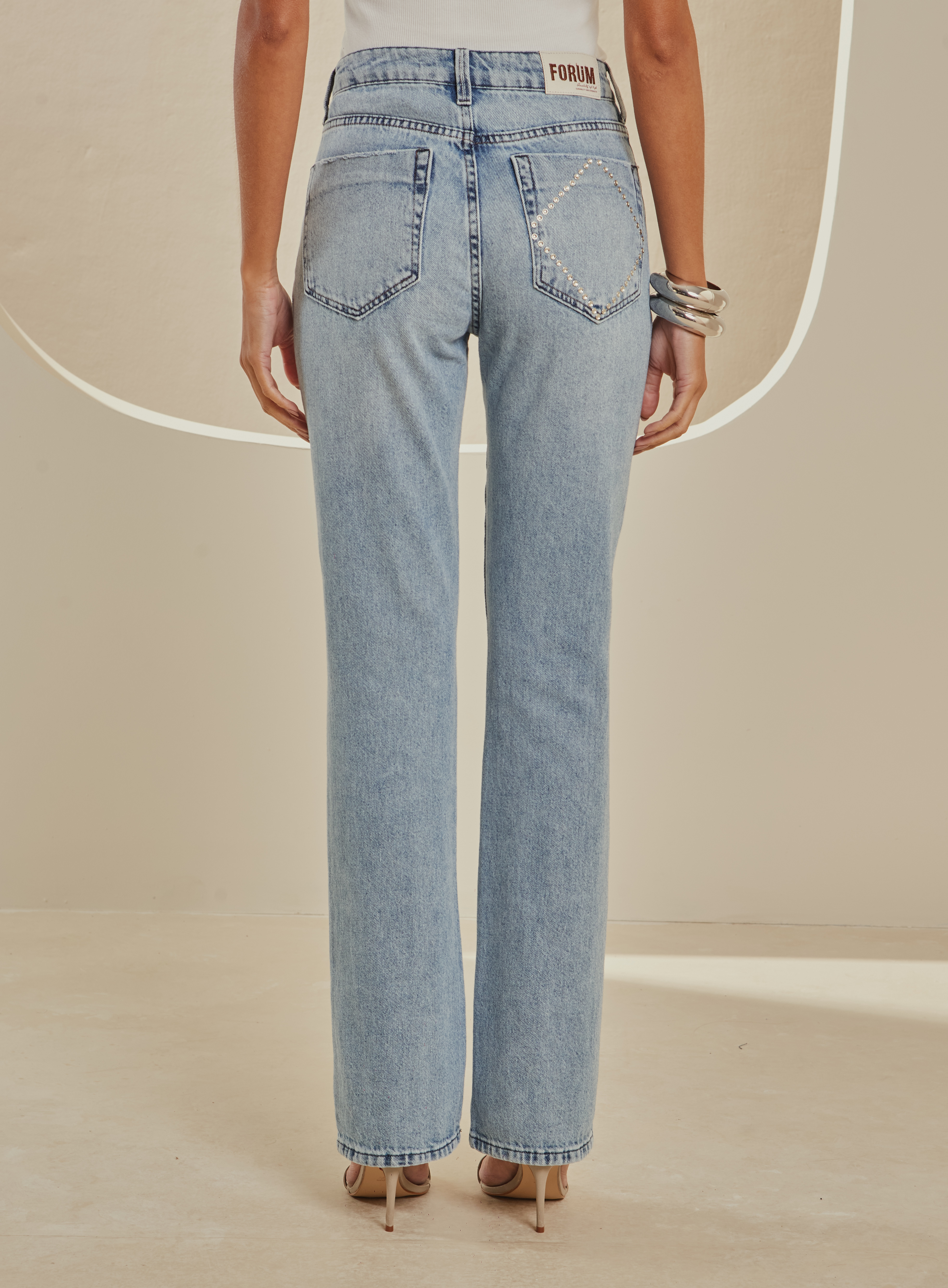 CALÇA JEANS DIANA 36 INDIGO