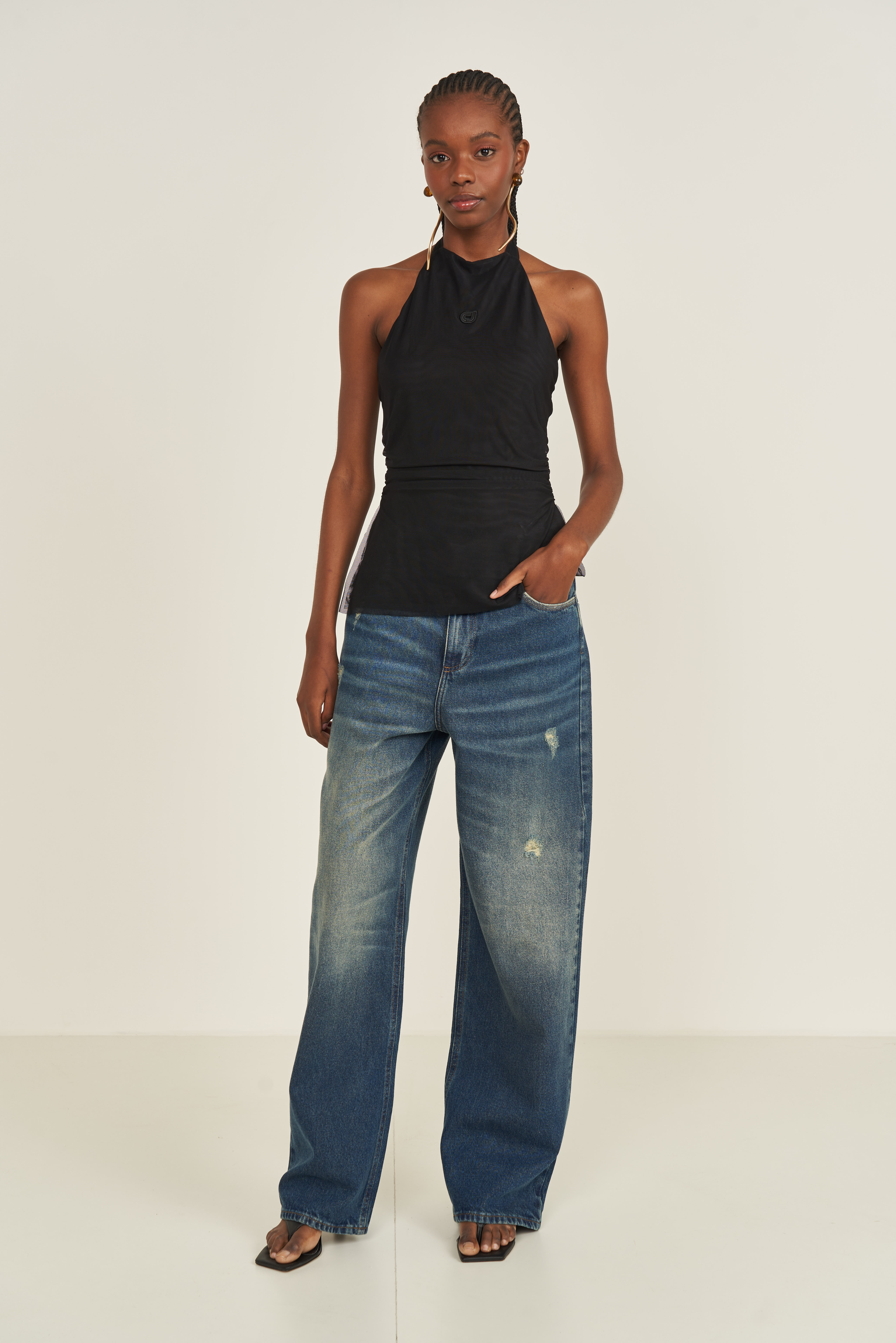 CALÇA JEANS SEUL 42 INDIGO