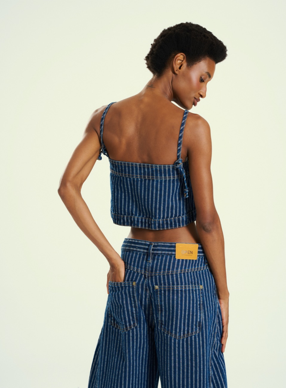 TOP JEANS LISTRADO GG LISTRADO