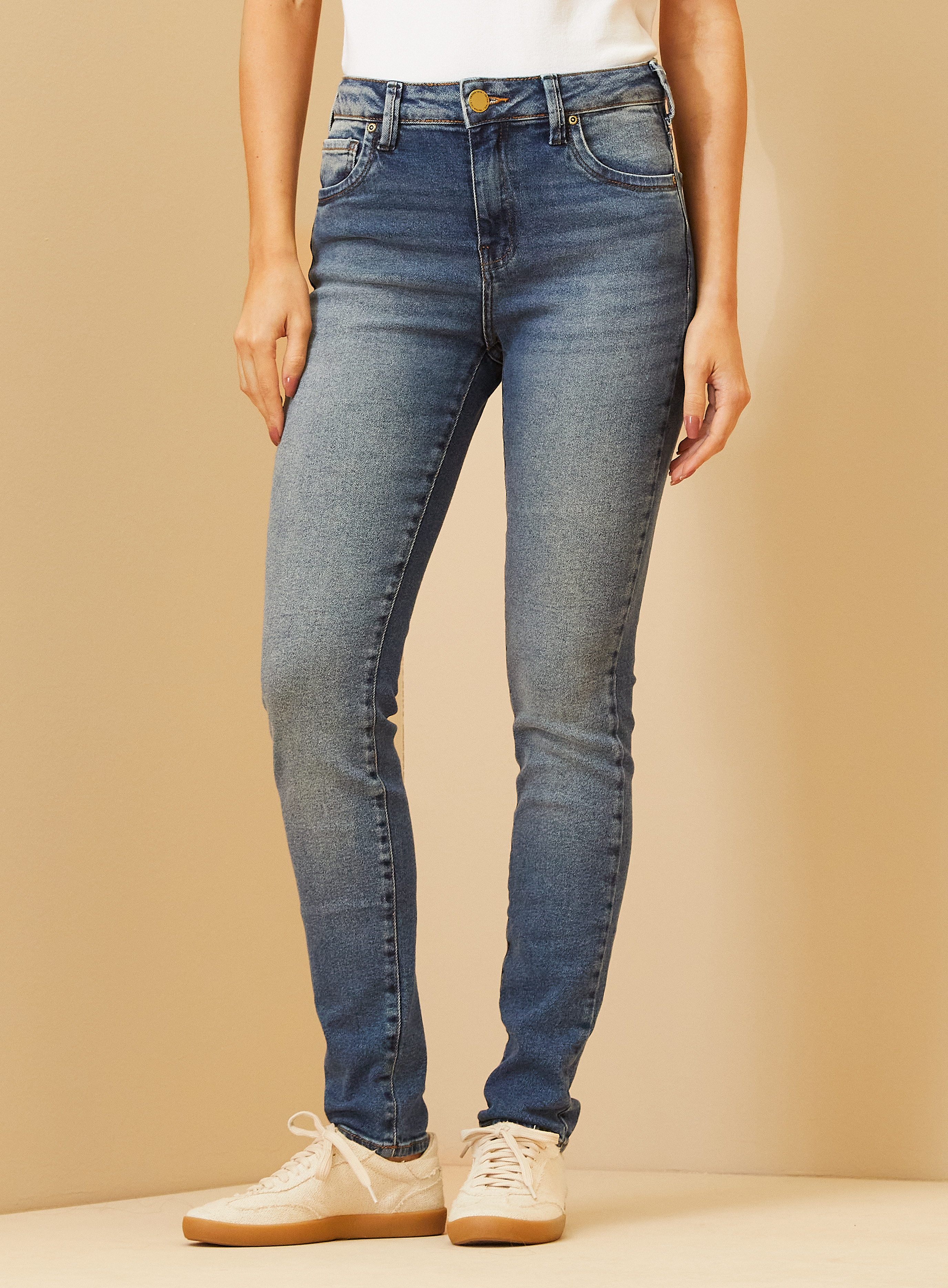 CALÇA JEANS MICHELE SKINNY 40 INDIGO