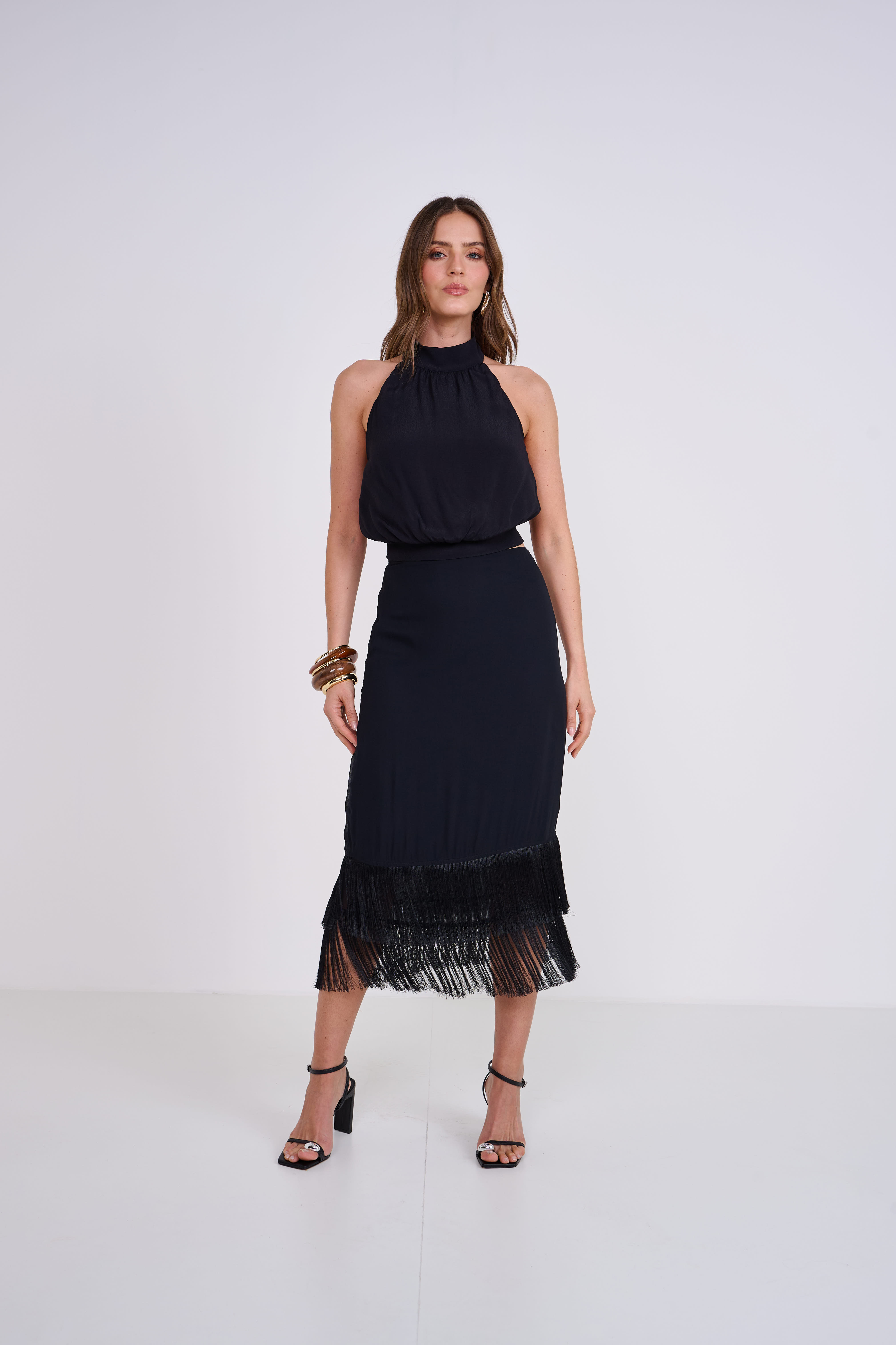 BLUSA COLCCI M PRETO