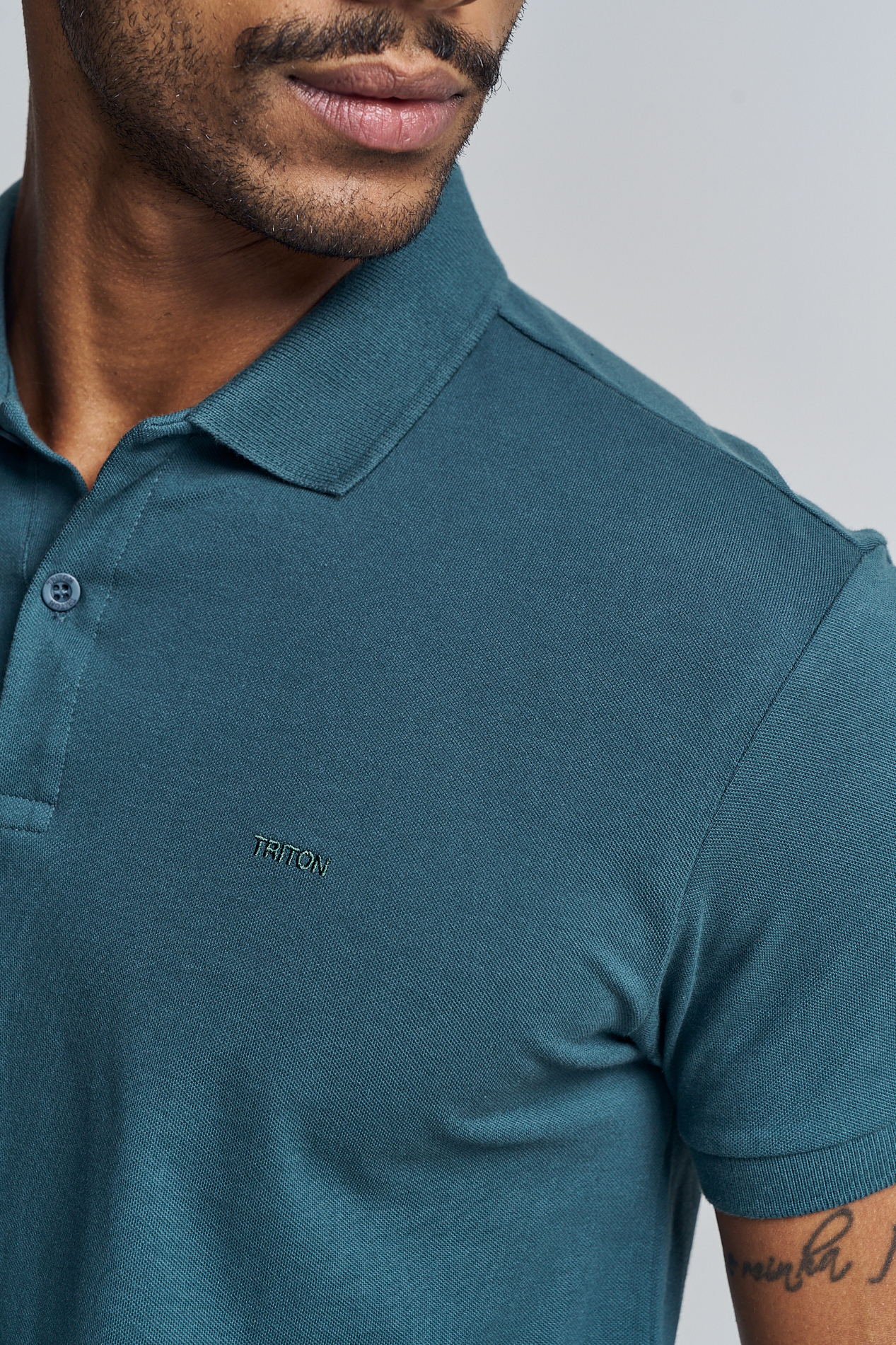 POLO TRITON M MARROM ROCCIA
