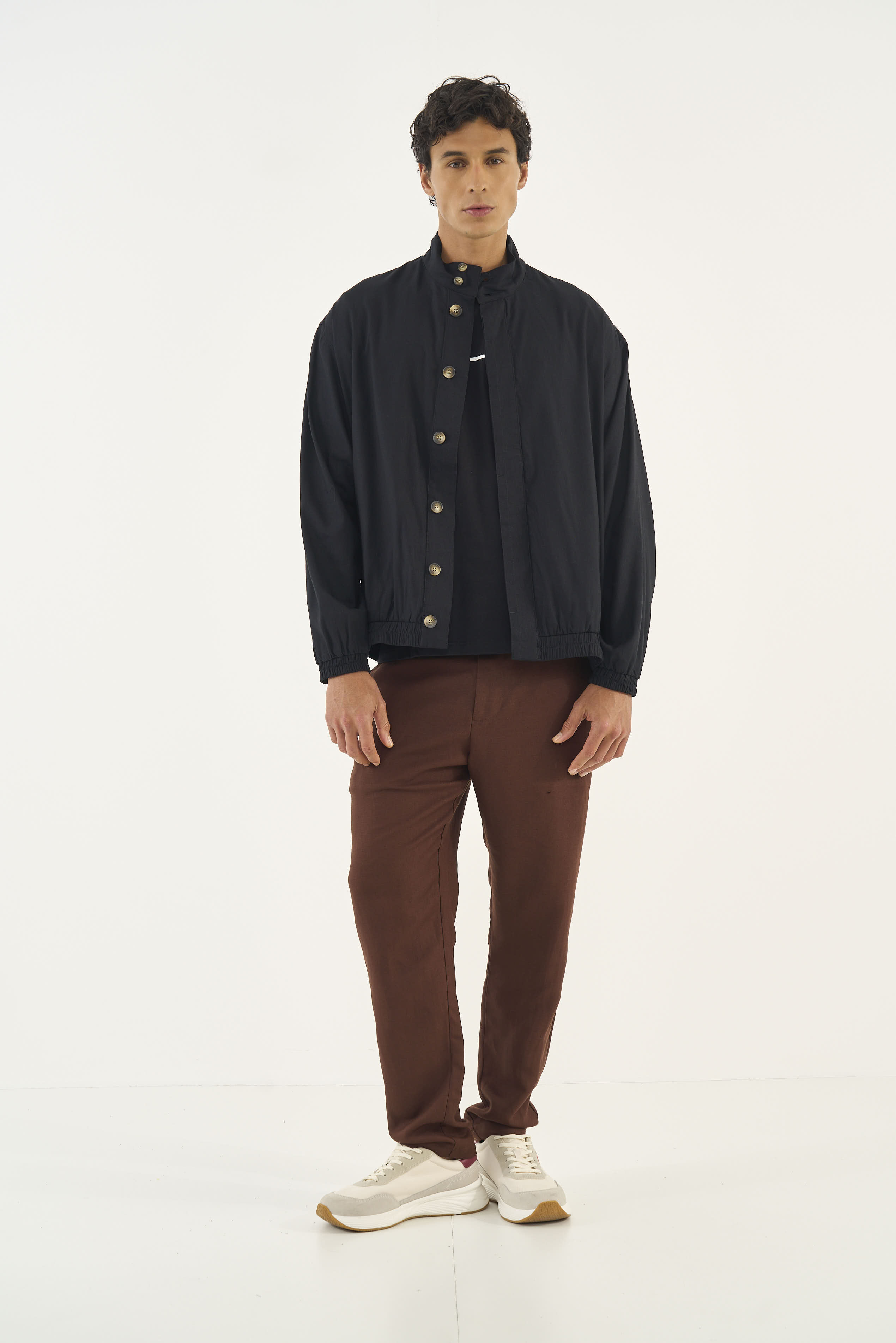 CAMISETA COLCCI G PRETO
