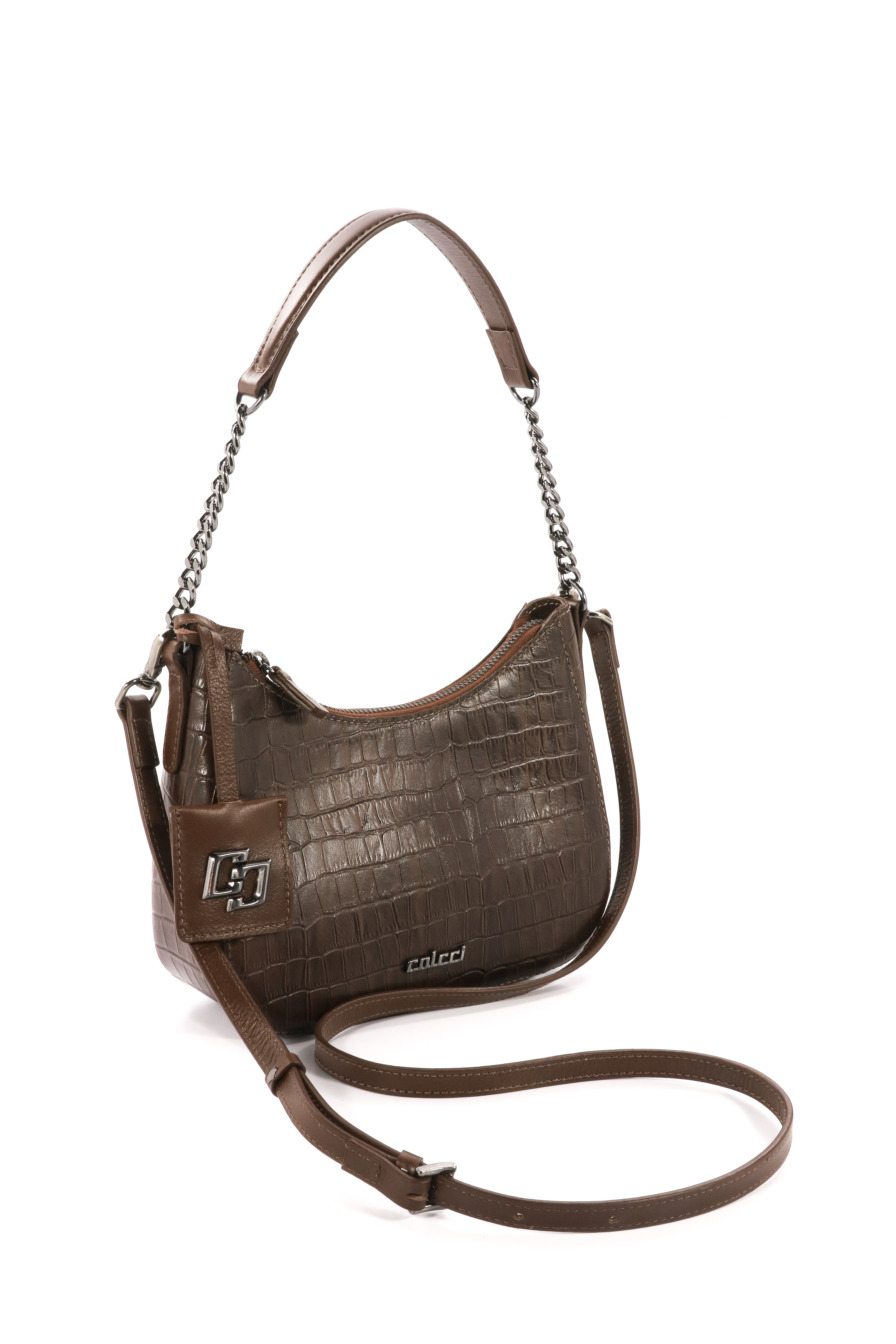 BOLSA COLCCI TIRACOLO PEQUENA FEMININ U BORDO BLOO