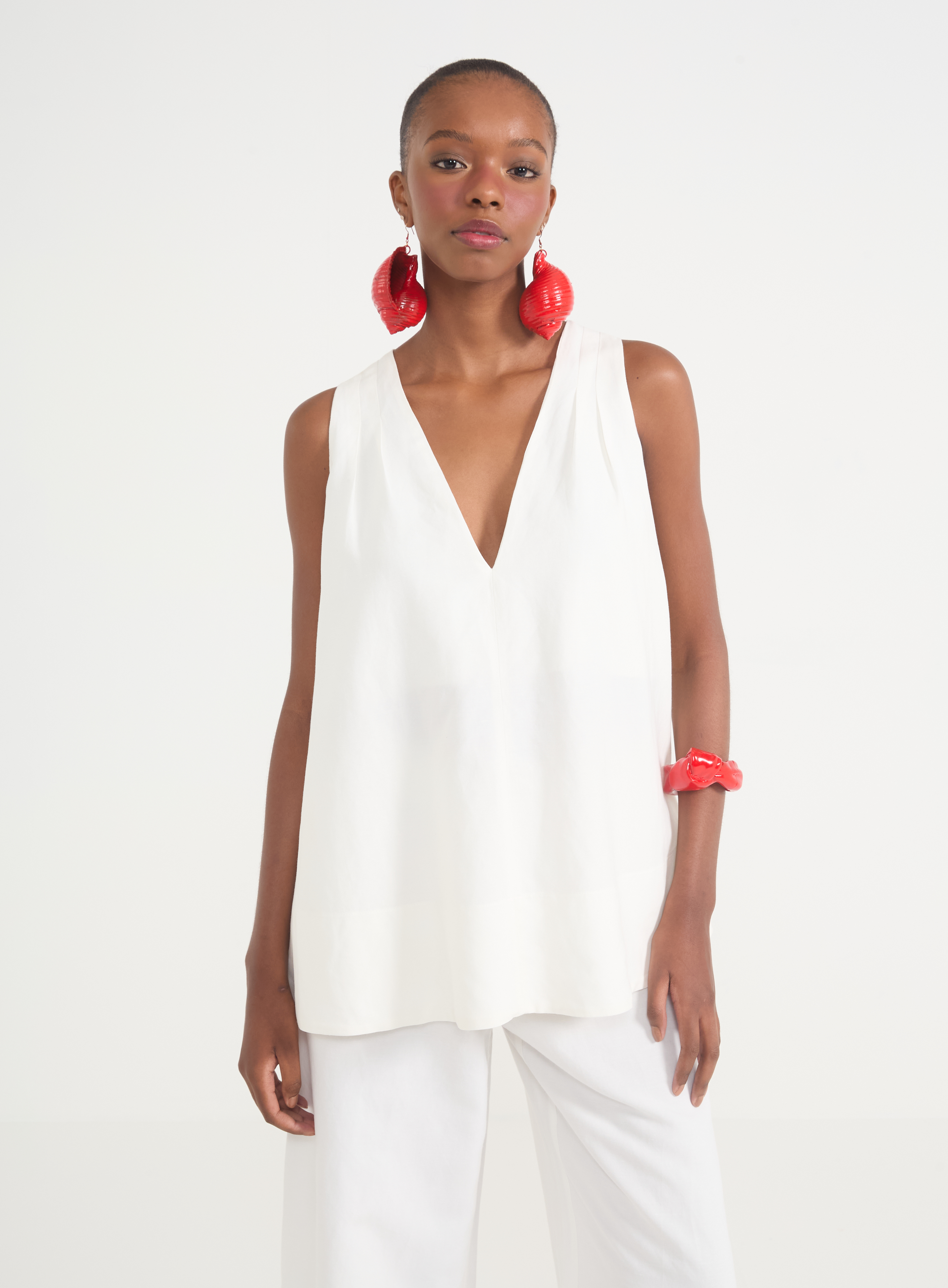 BLUSA LINHO M OFF SHELL