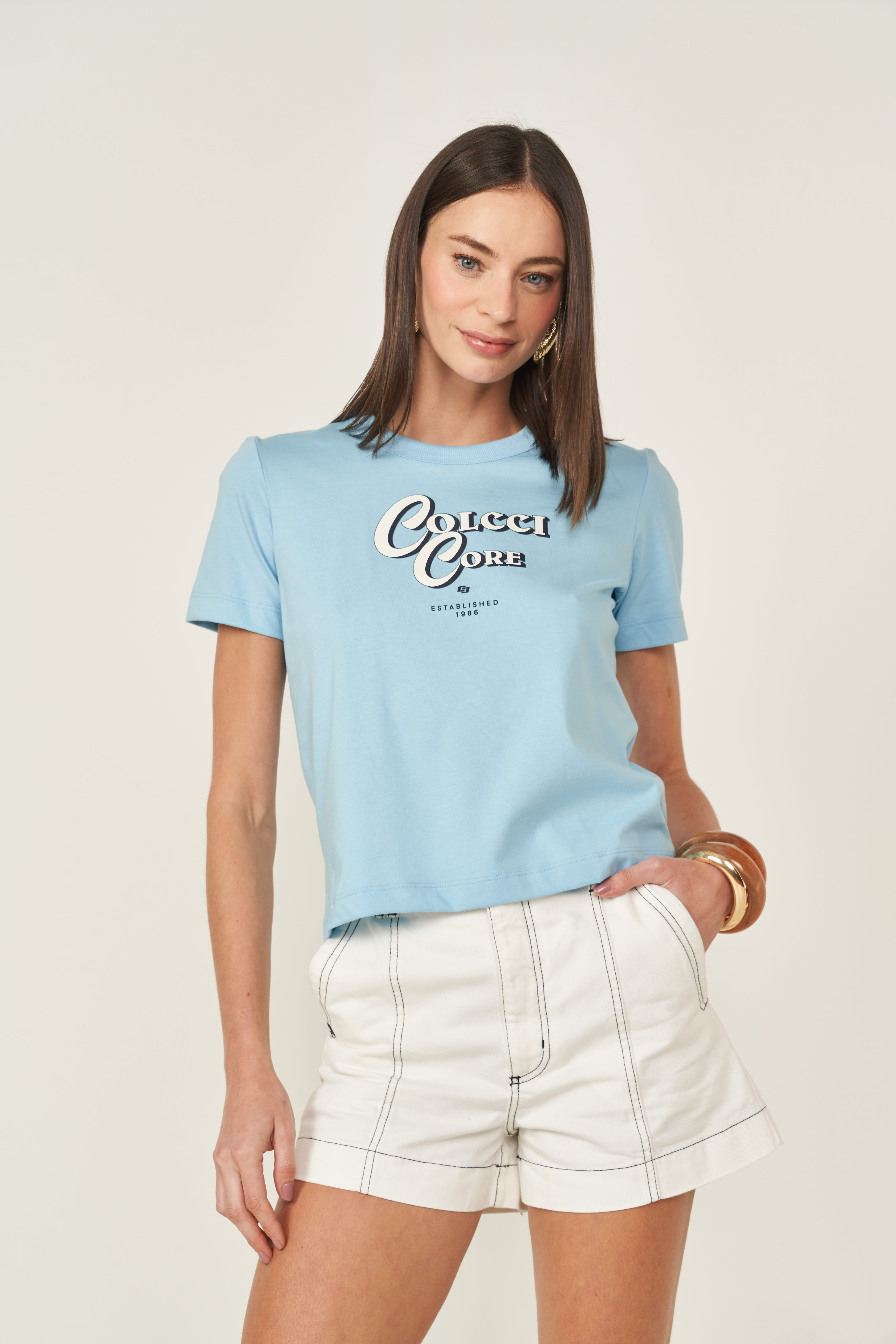 CAMISETA COLCCI G PRETO