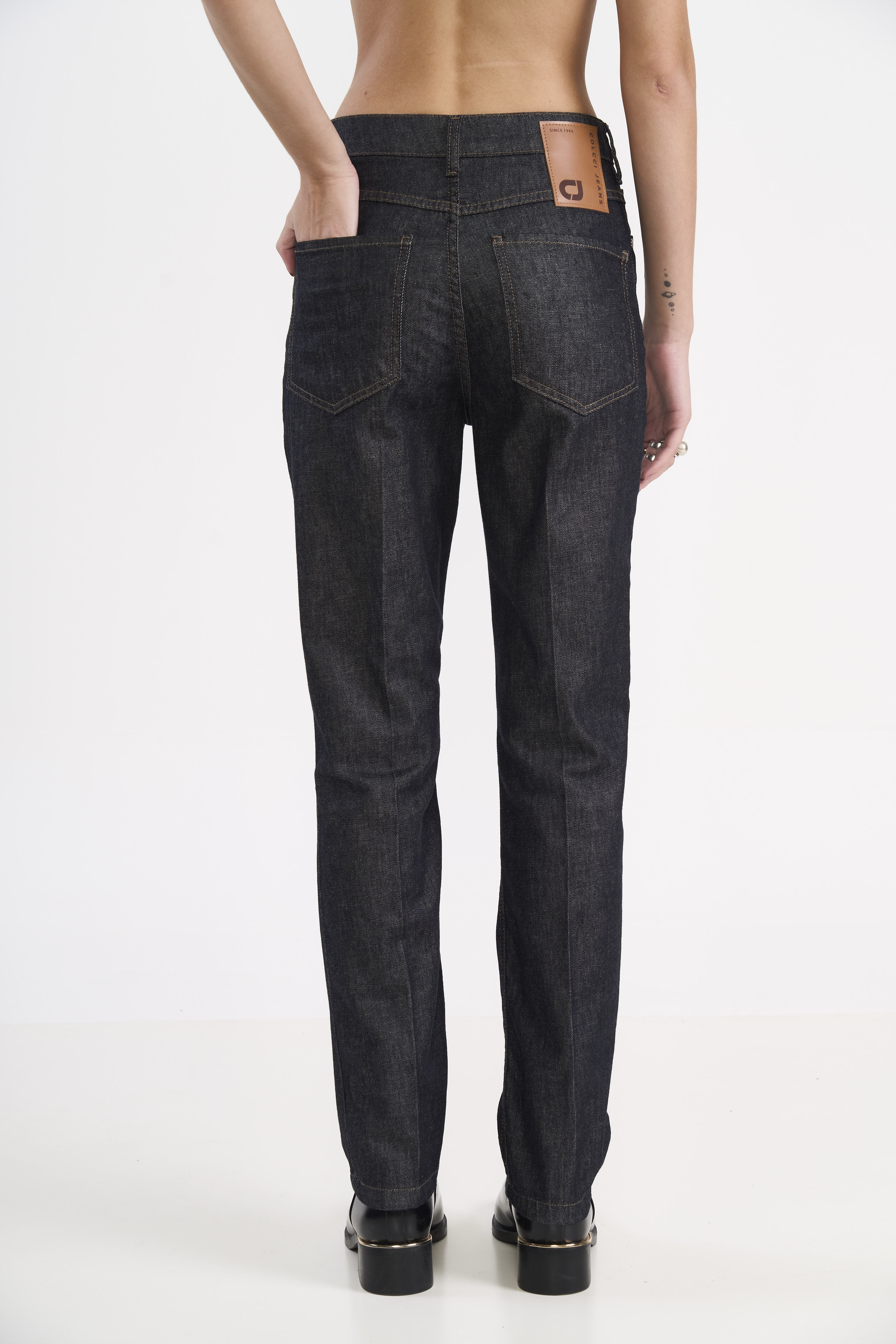 CALÇA JEANS ROMA STRETCH 36 INDIGO