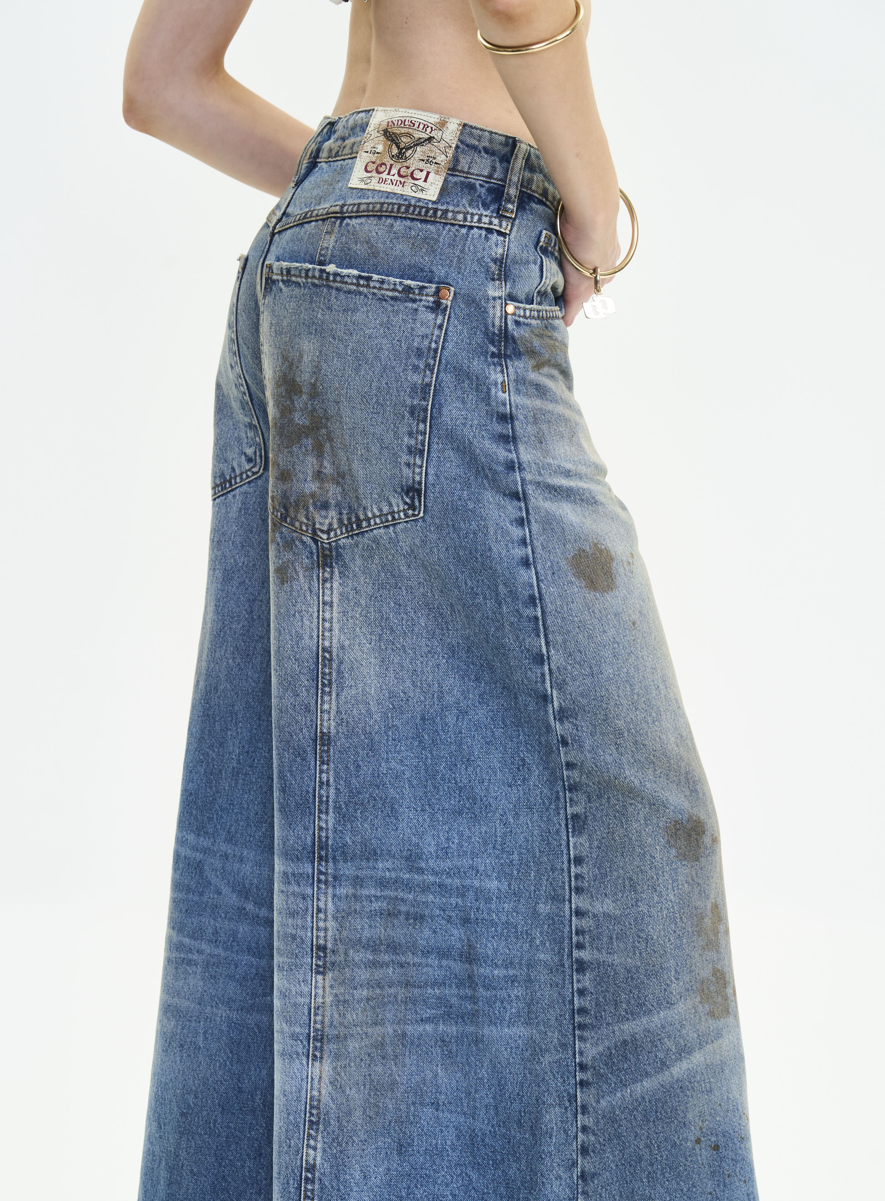 CALÇA JEANS BRUNA LOW 34 INDIGO