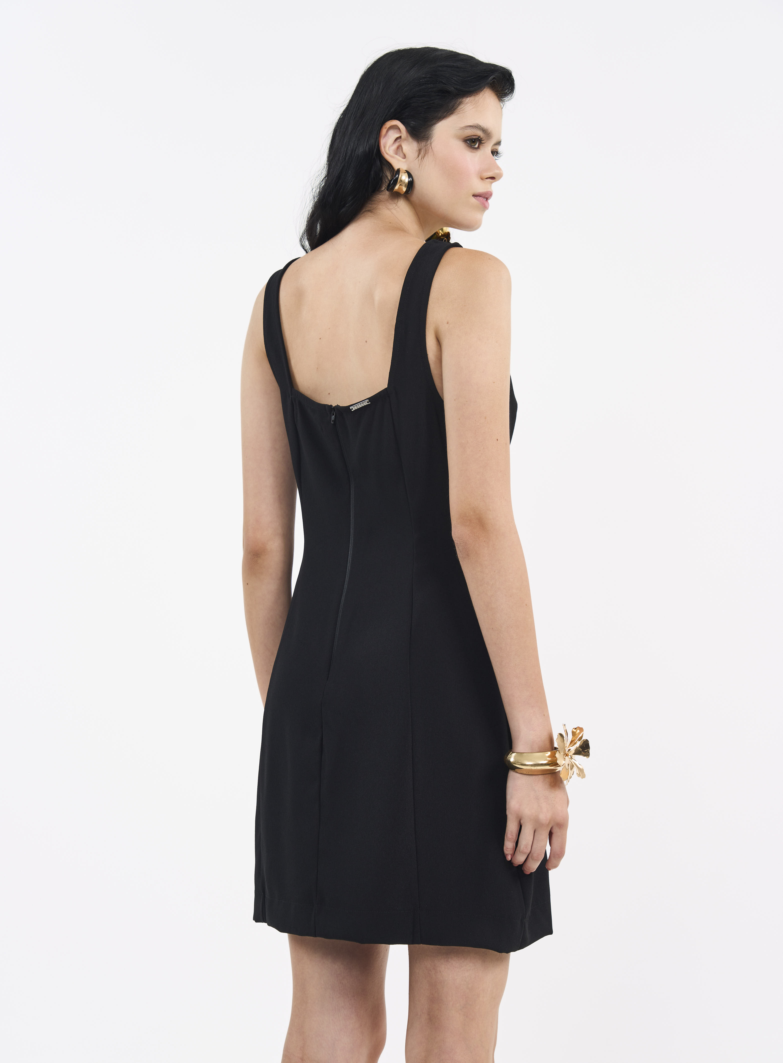 VESTIDO COLCCI G PRETO