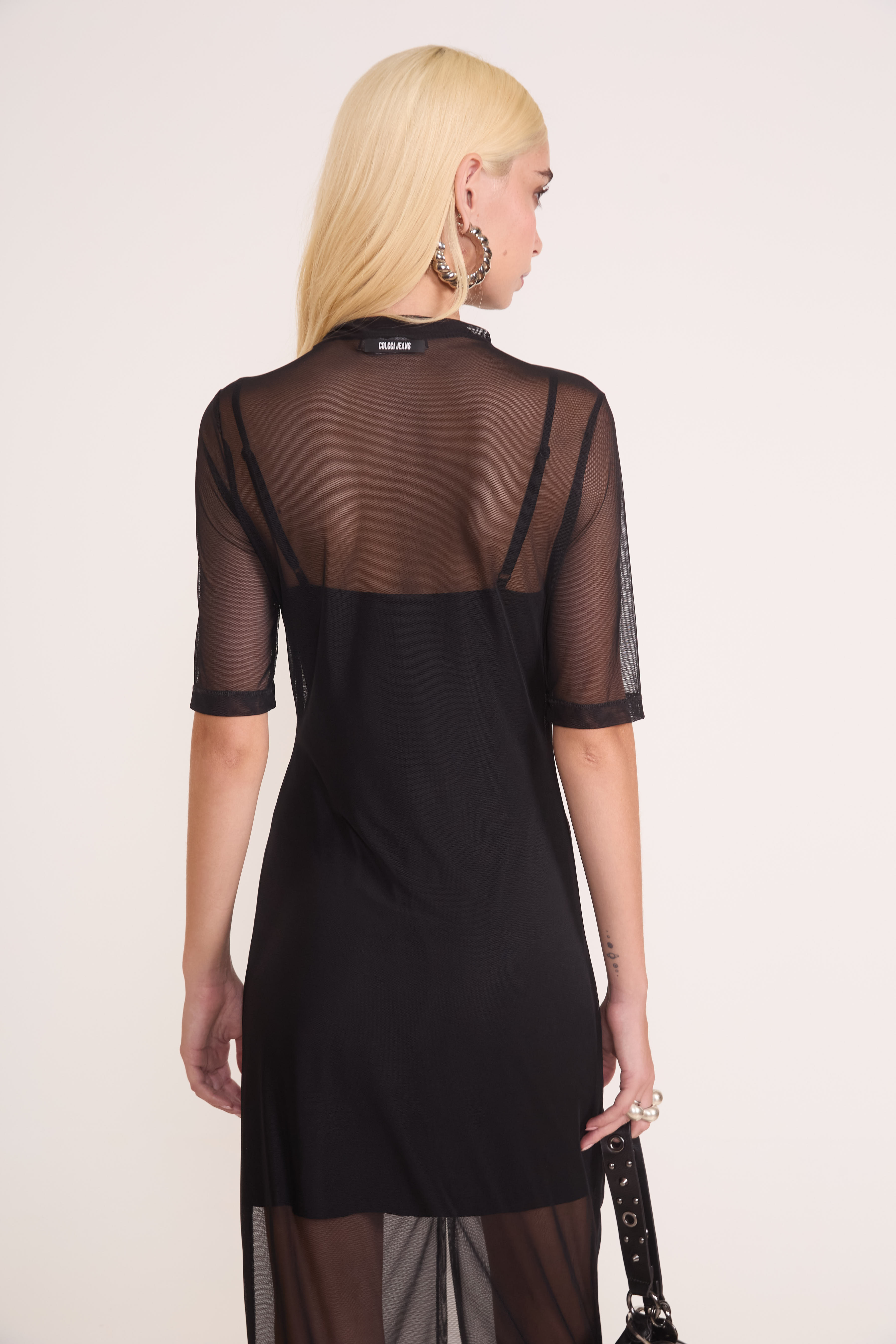 VESTIDO TULE G PRETO