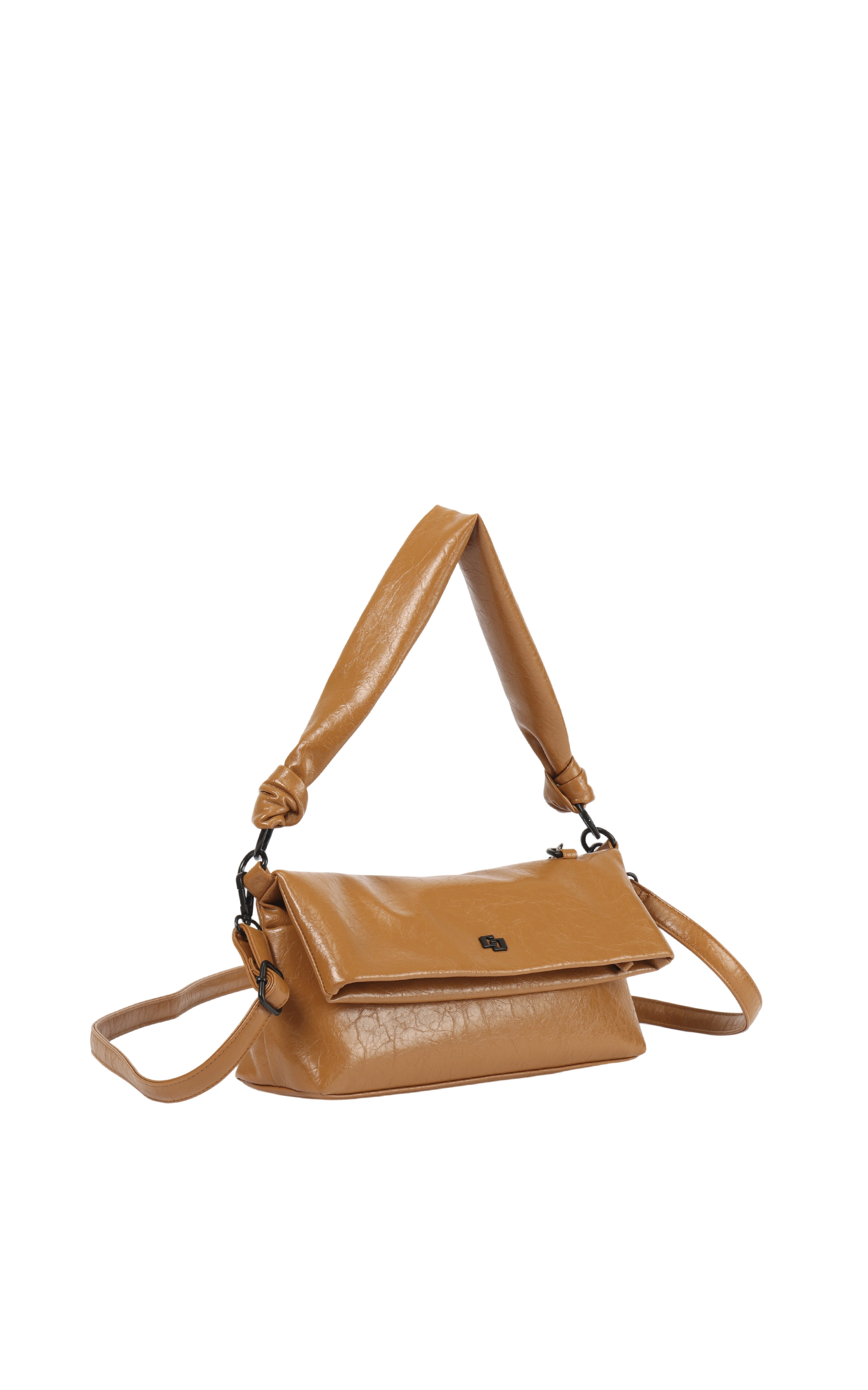 BOLSA COLCCI FEM SHOULDER TEXTURA U PRETO