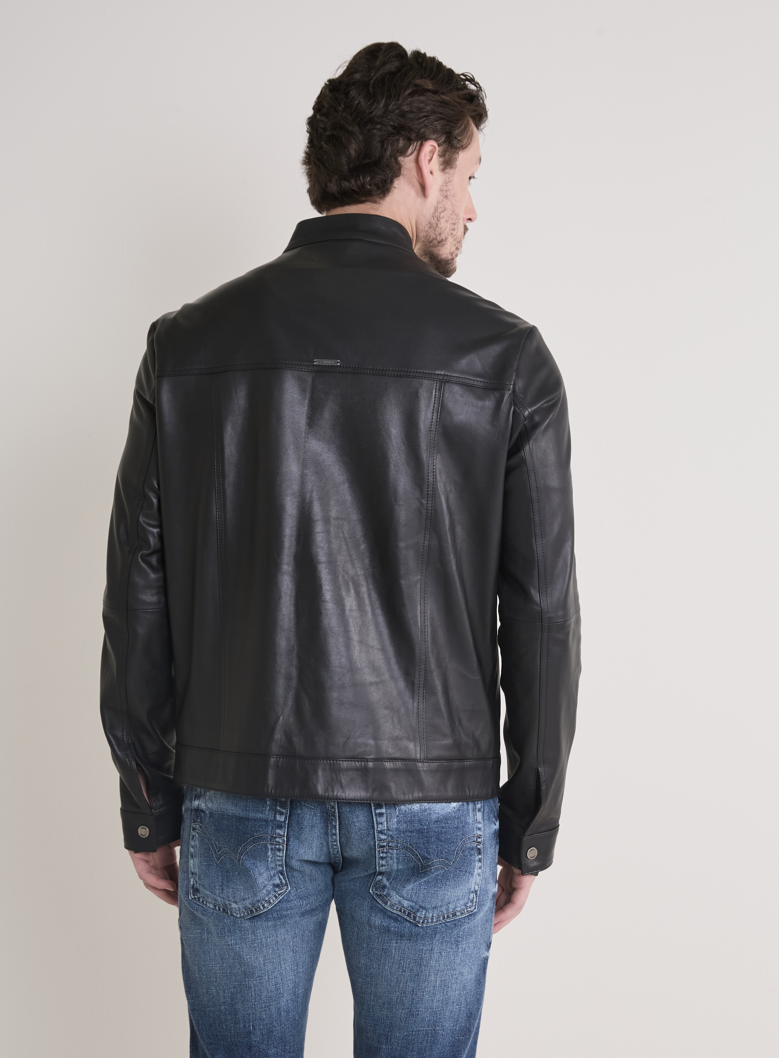 JAQUETA DE COURO G PRETO