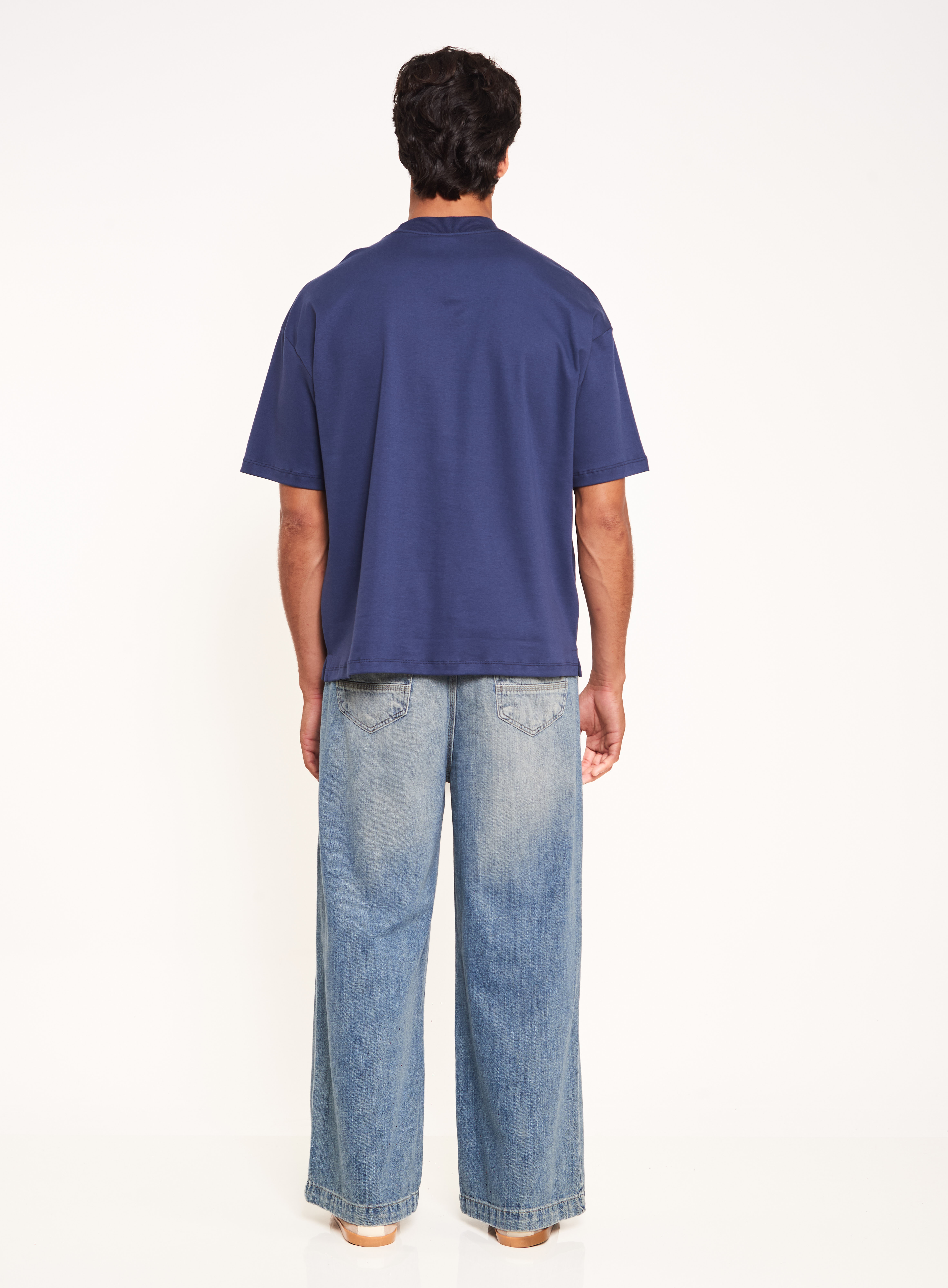 CALÇA JEANS SUPER BAGGY 38 INDIGO