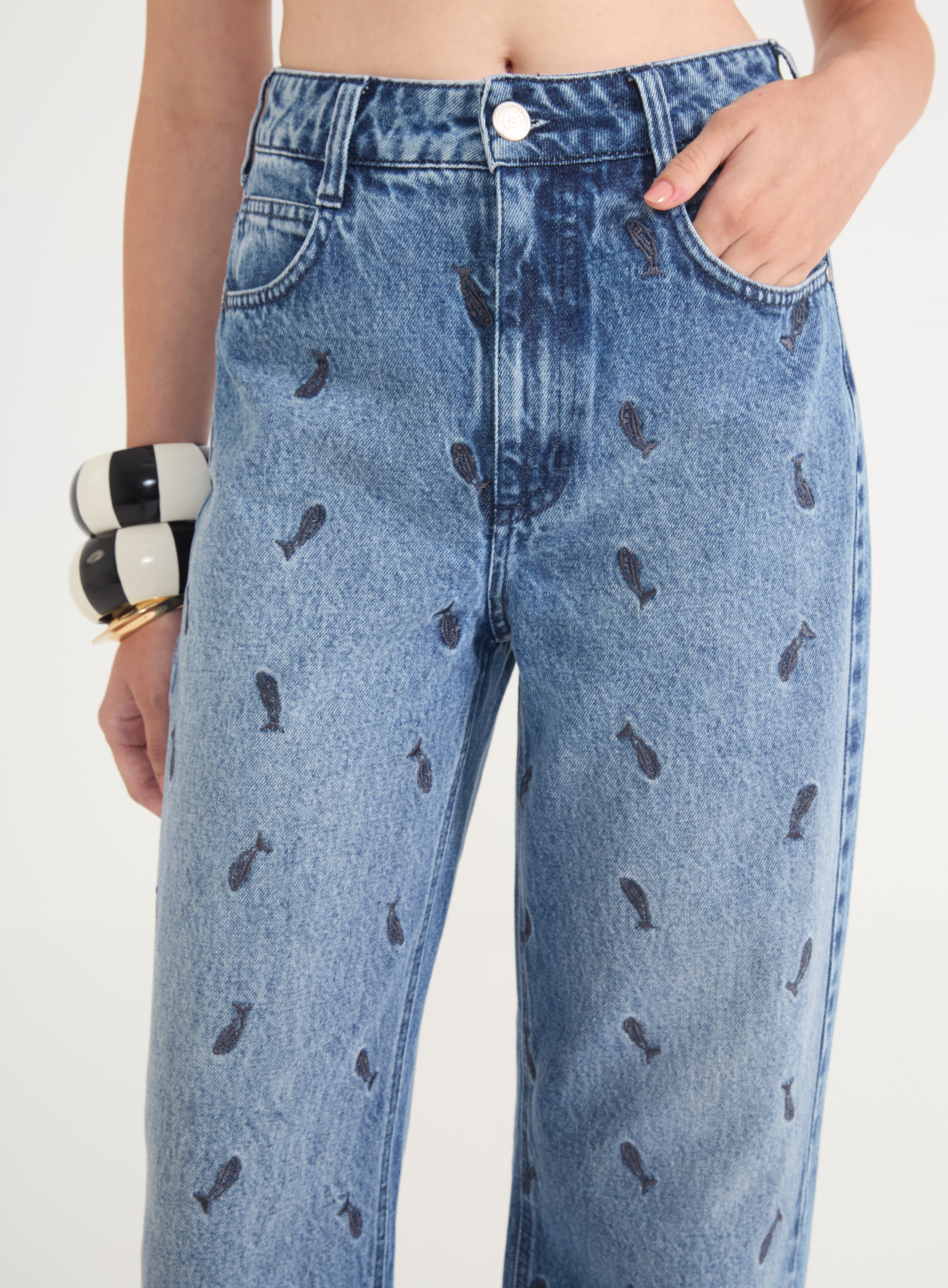 CALÇA JEANS JULIETTE 34 INDIGO