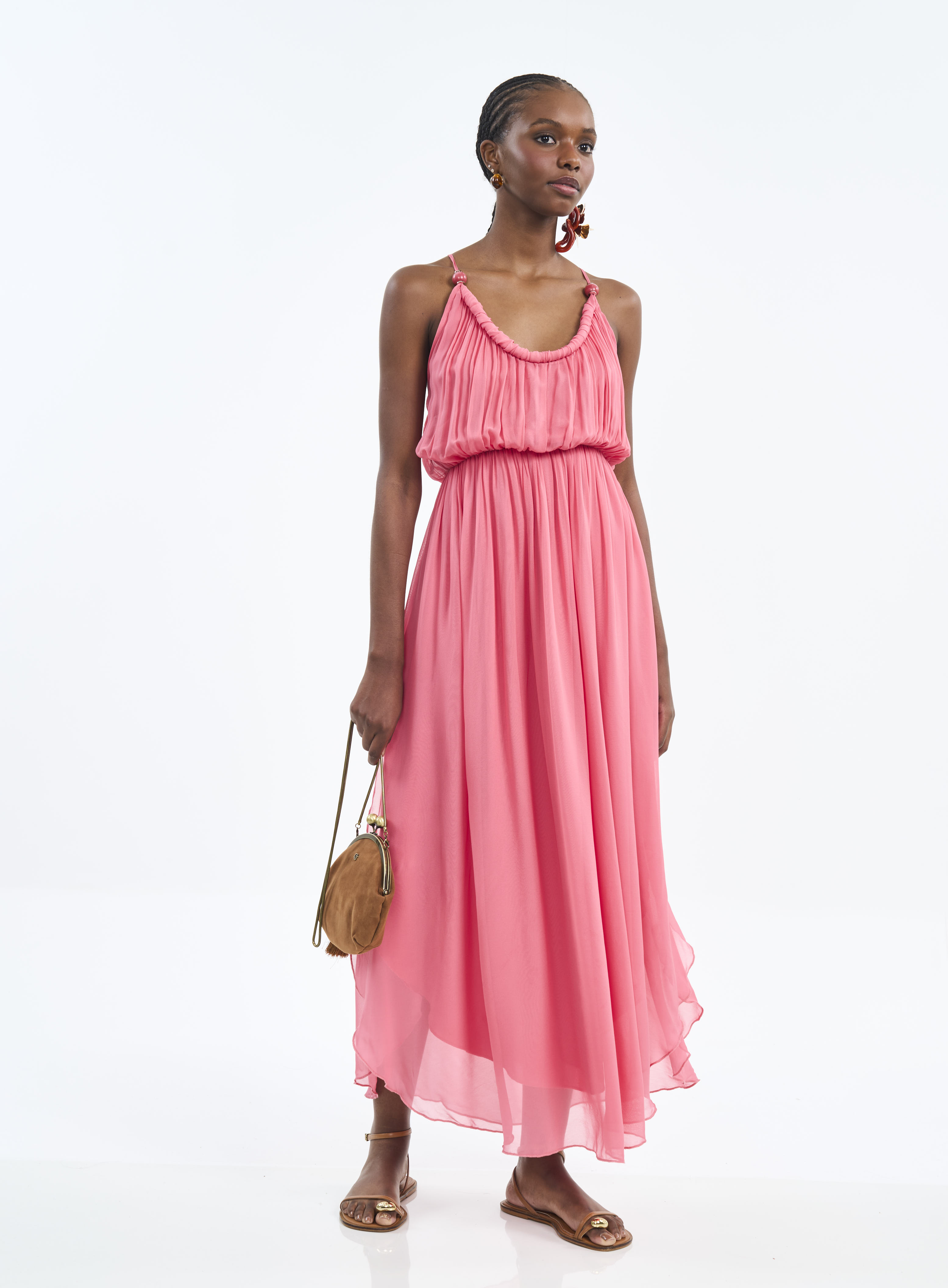 VESTIDO COLCCI P ROSA FINI KISS