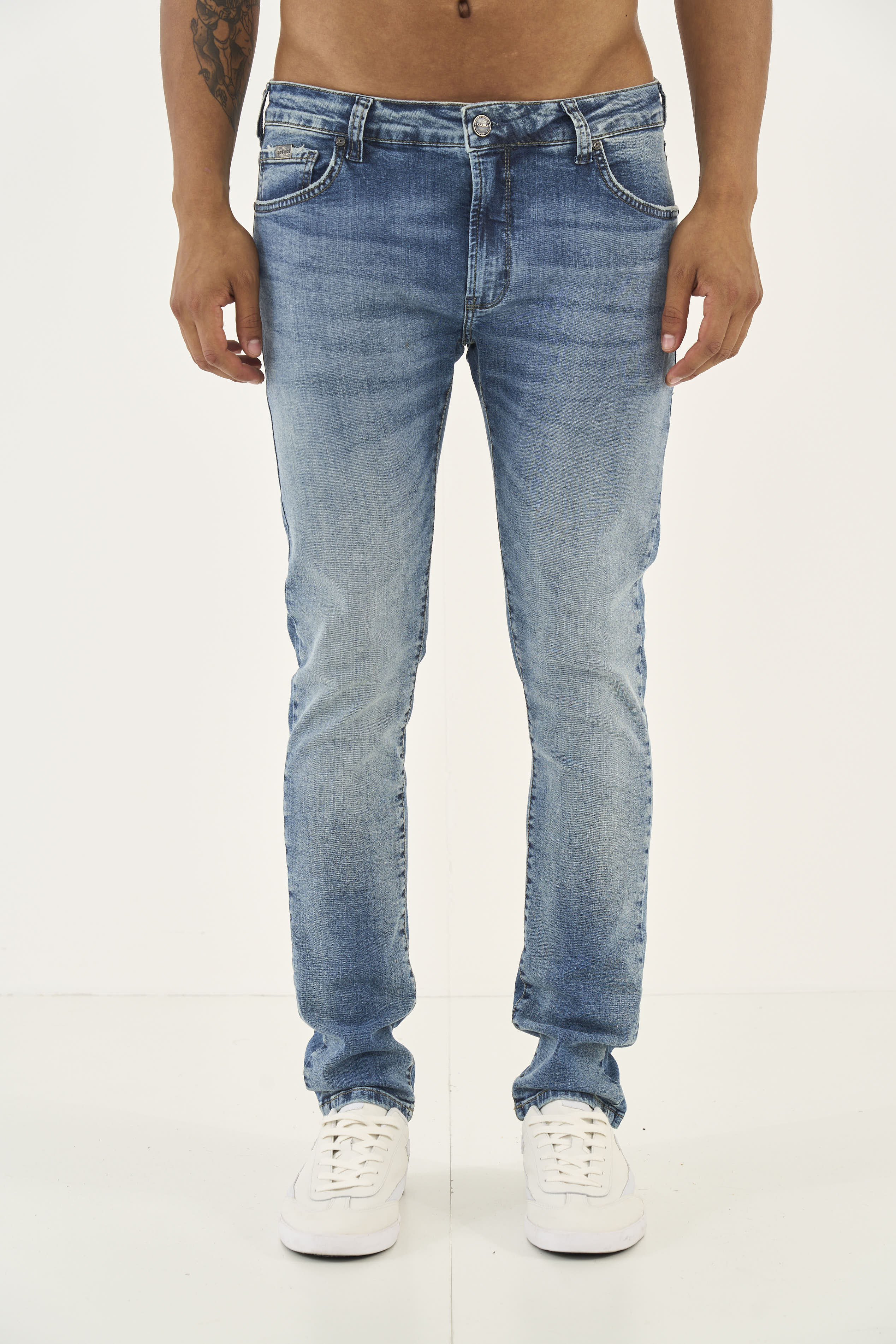 CALÇA JEANS FELIPE 38 INDIGO