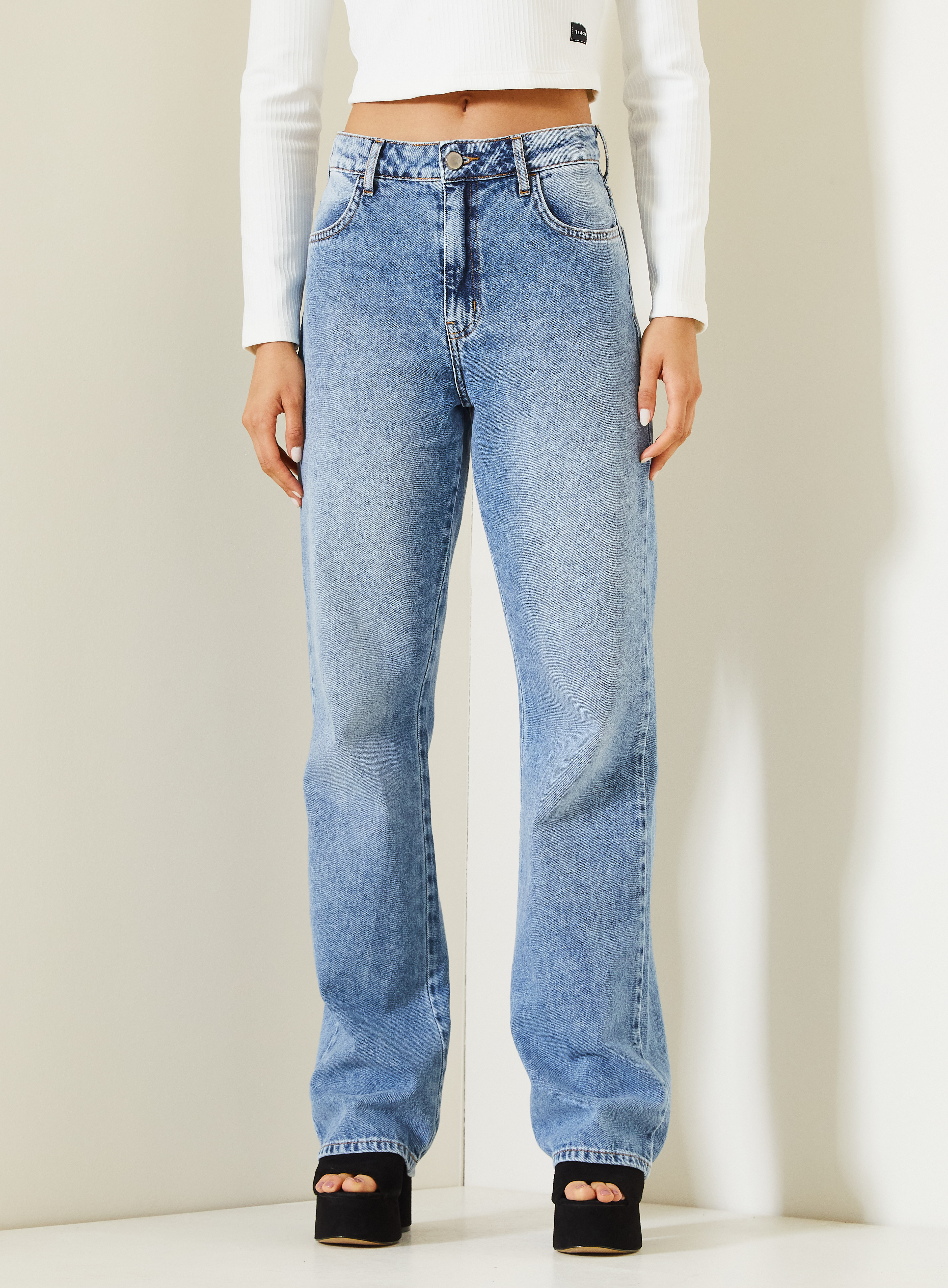 CALÇA JEANS LAURA 40 INDIGO