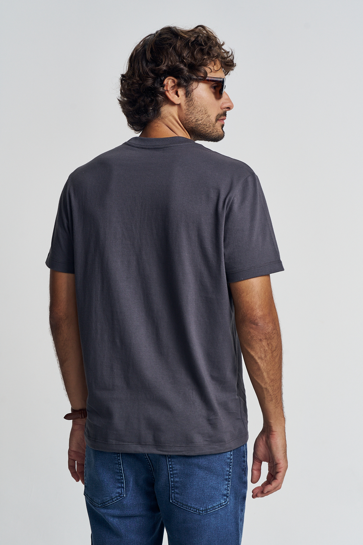CAMISETA TRITON M CINZA FULIGEM