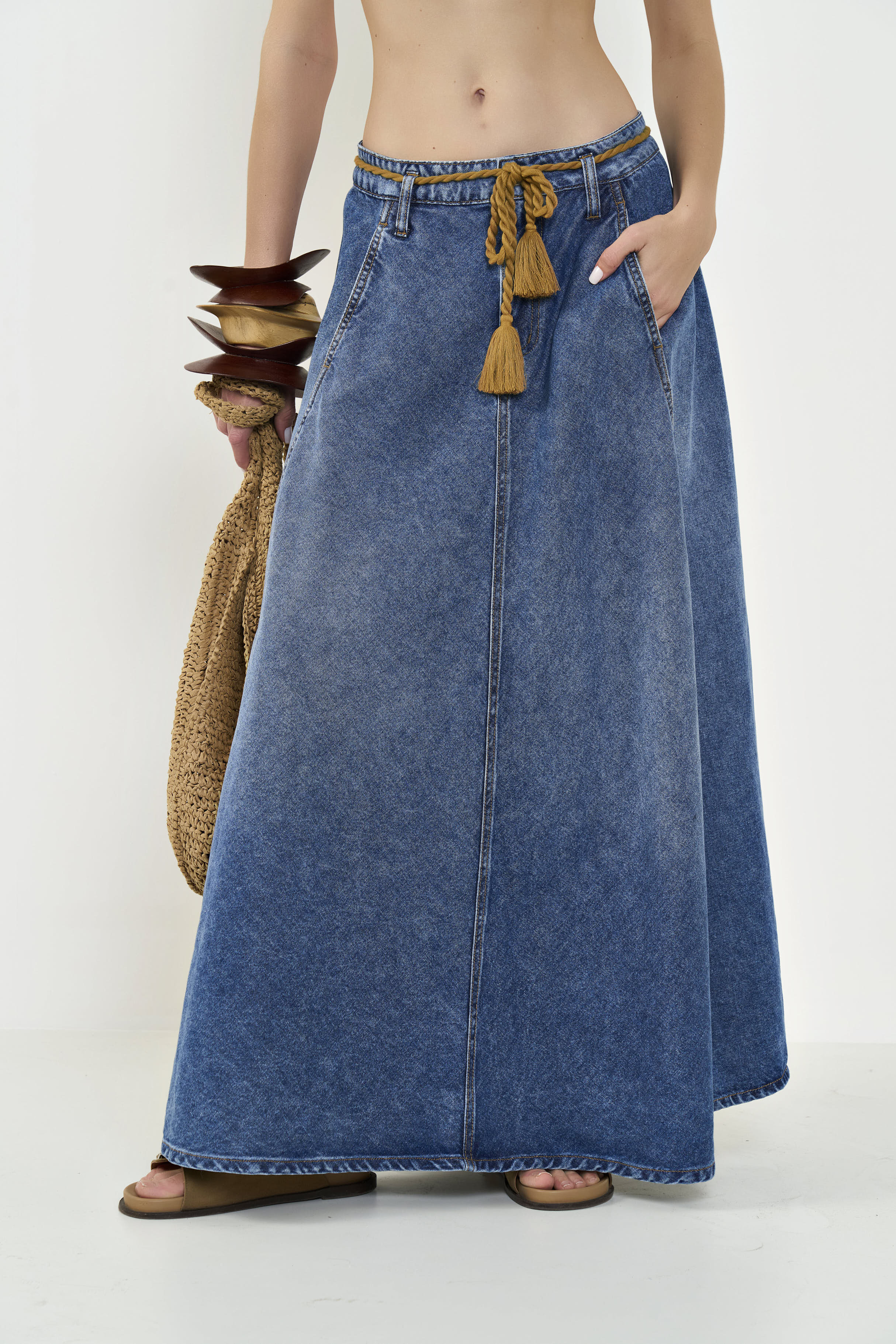 SAIA JEANS 42 INDIGO