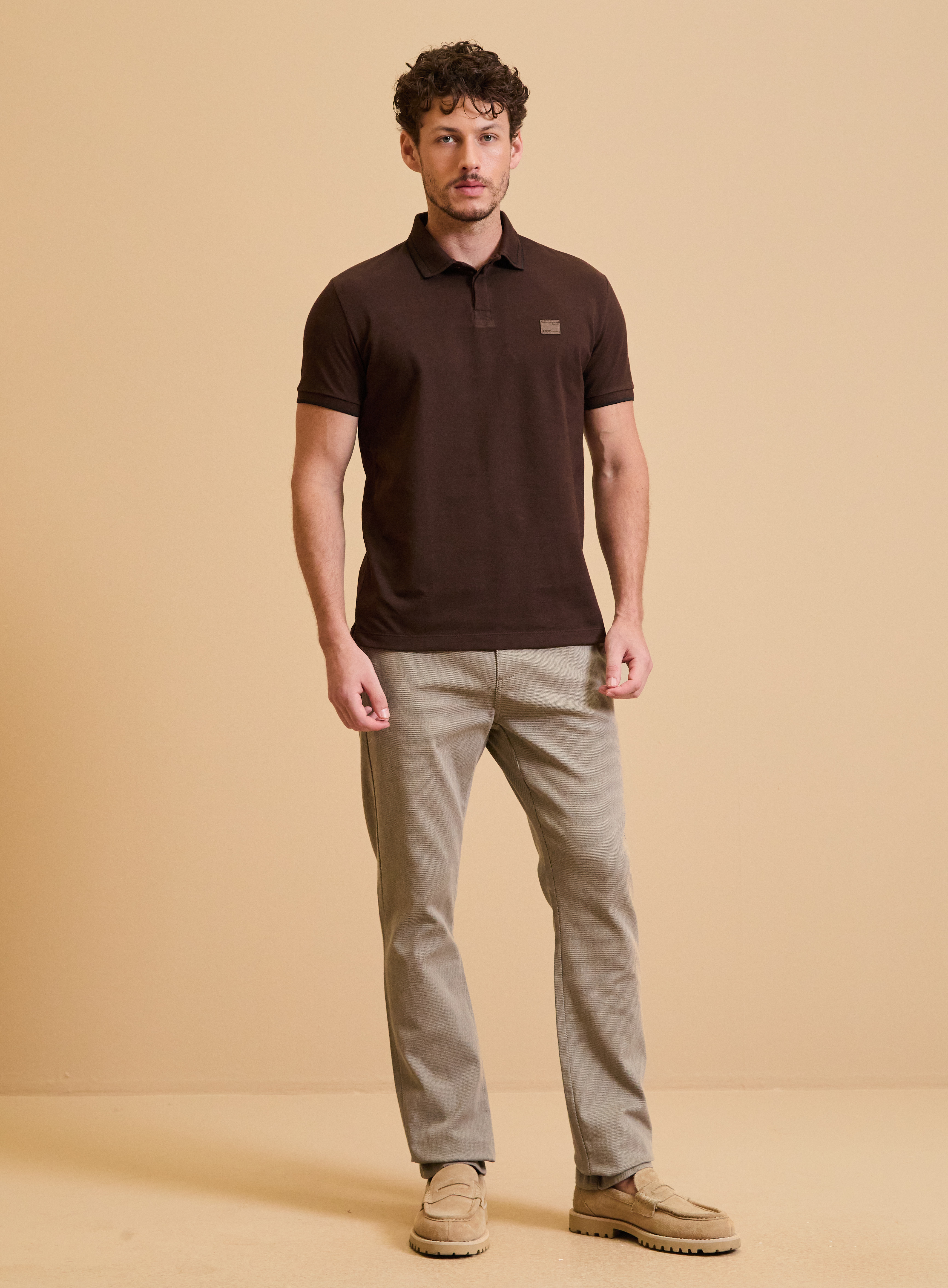 POLO FORUM M MARROM NOBUCK