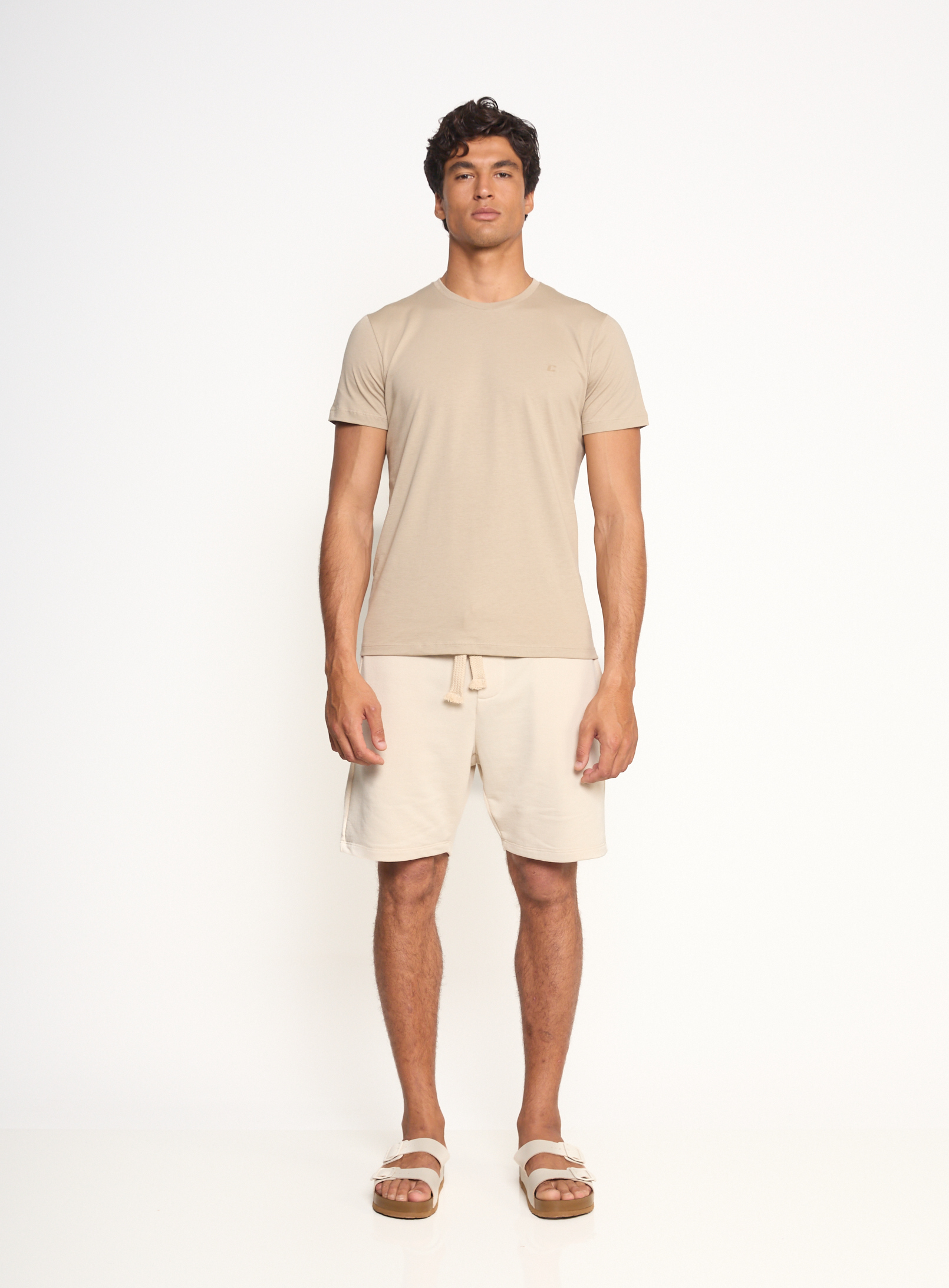CAMISETA COLCCI G BEGE BISQUET