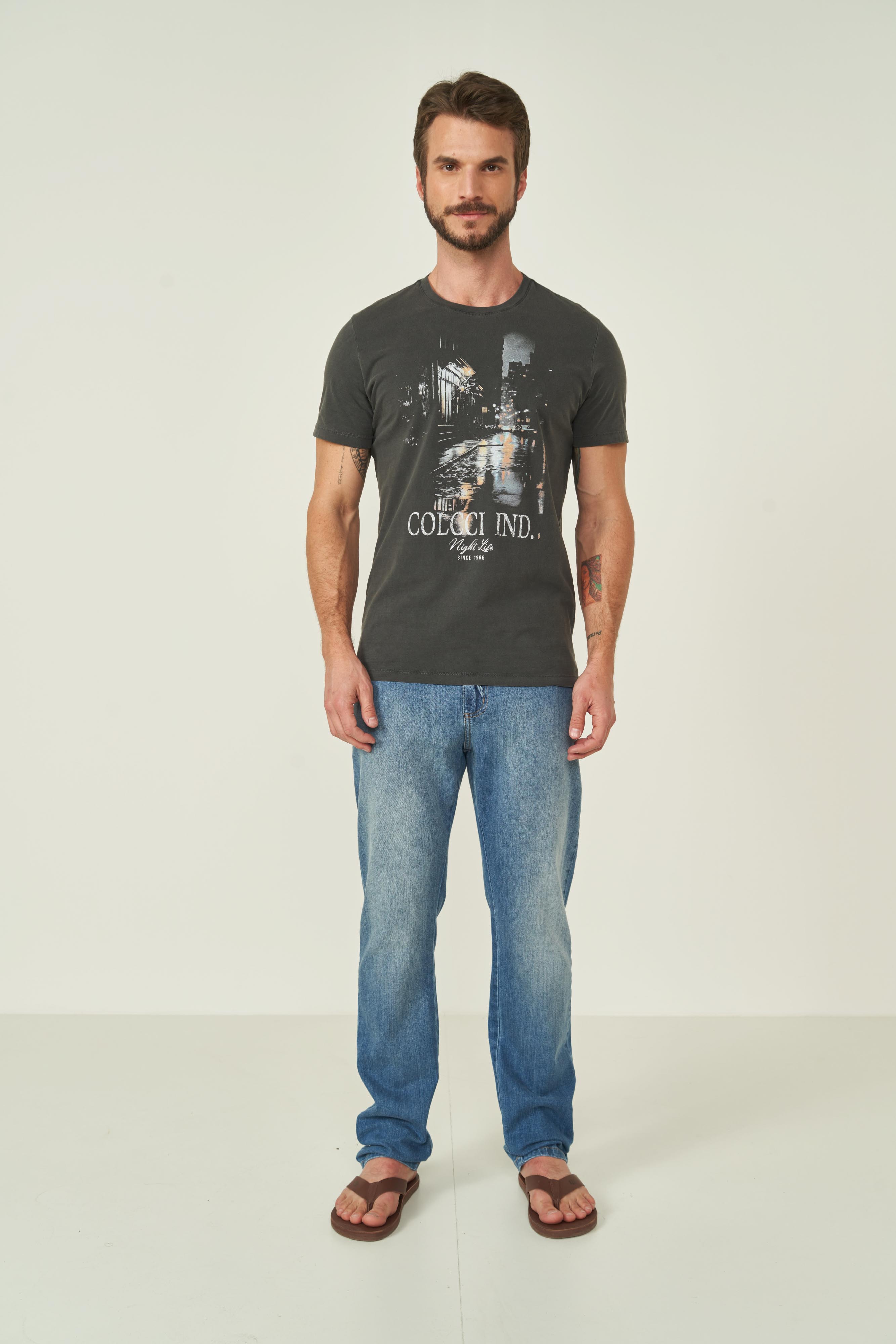 CALÇA JEANS COMFORT 42 INDIGO