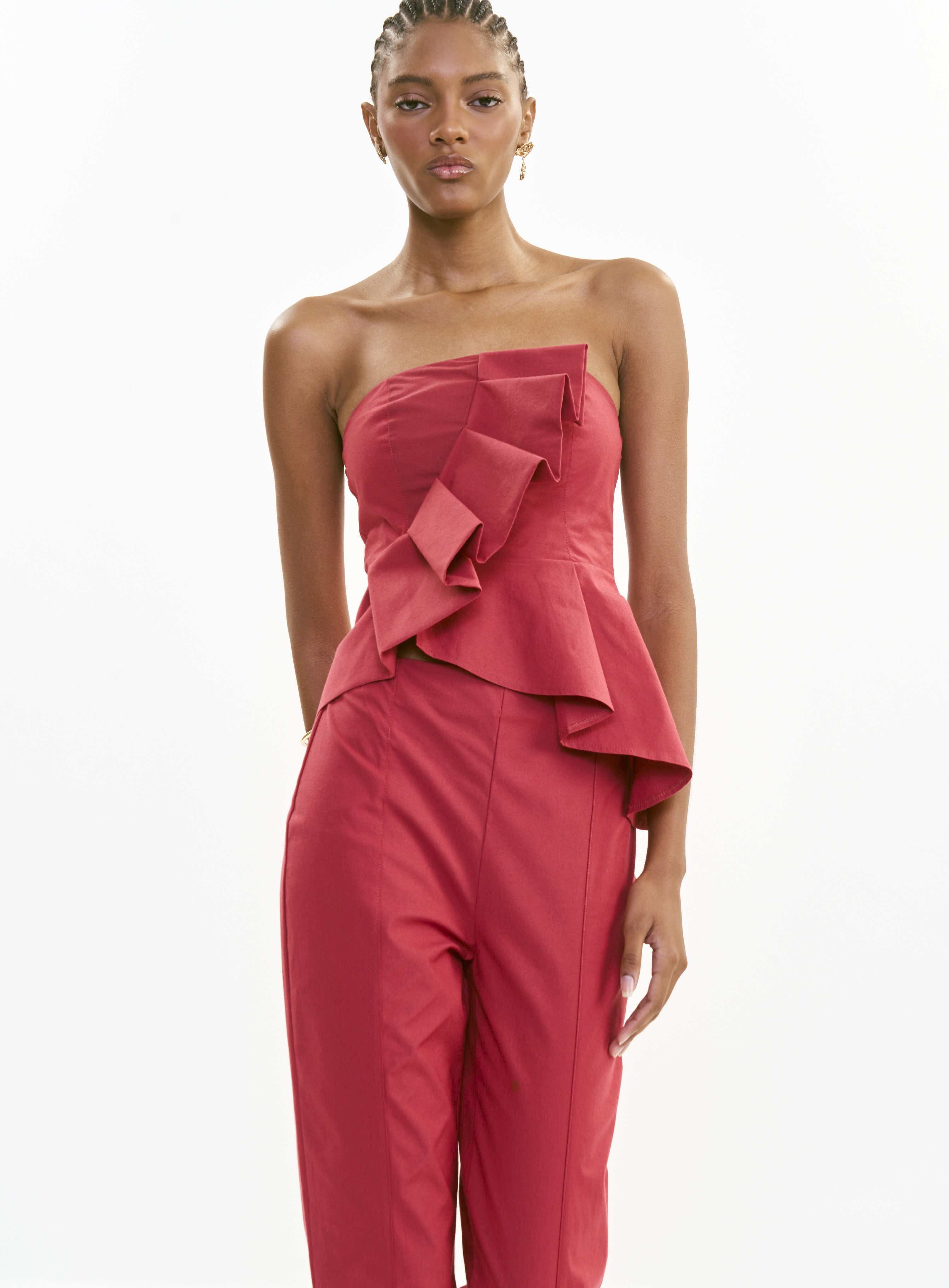 BLUSA COLCCI M VERMELHO LOVEZ
